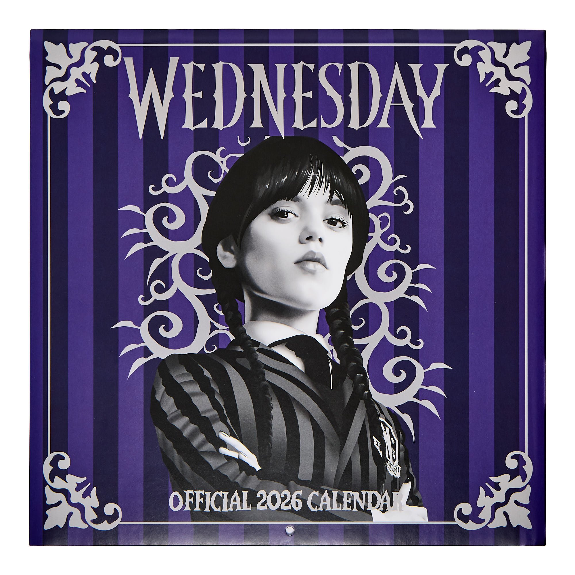Wednesday Official 2026 Square Wall Calendar