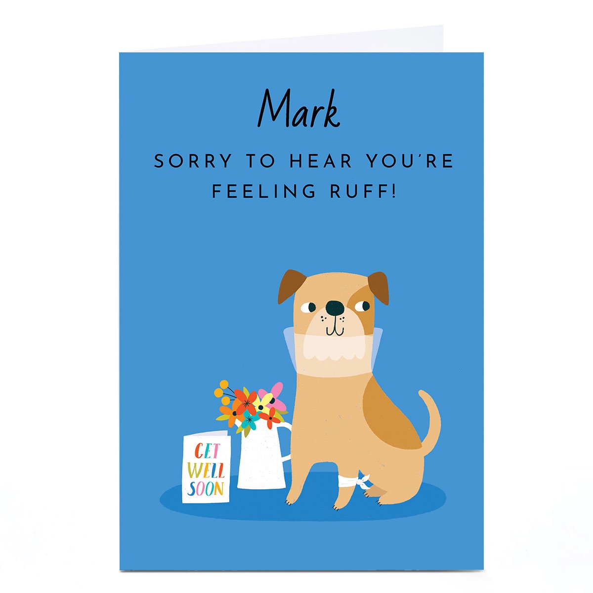 Personalised Lemon & Sugar Card - Feeling Ruff!