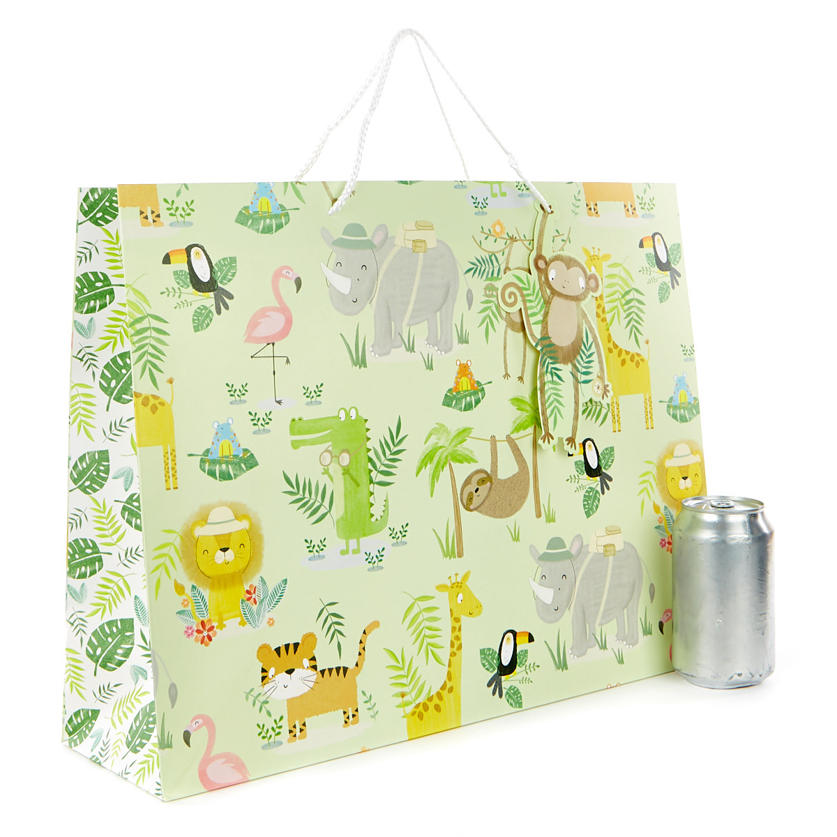 Extra Large Landscape Gift Bag - Jungle Animals