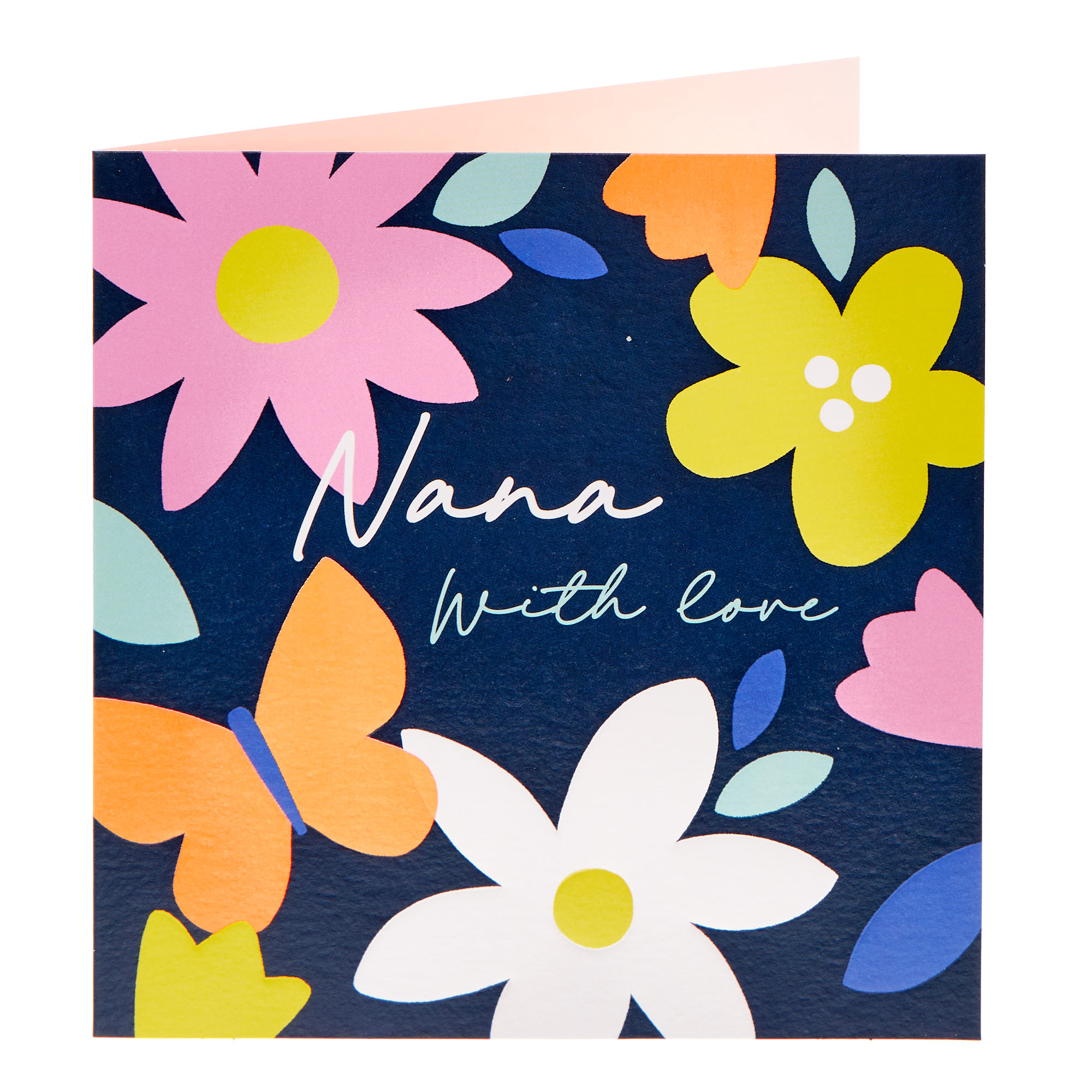 Nana Bold Floral Mother's Day Card