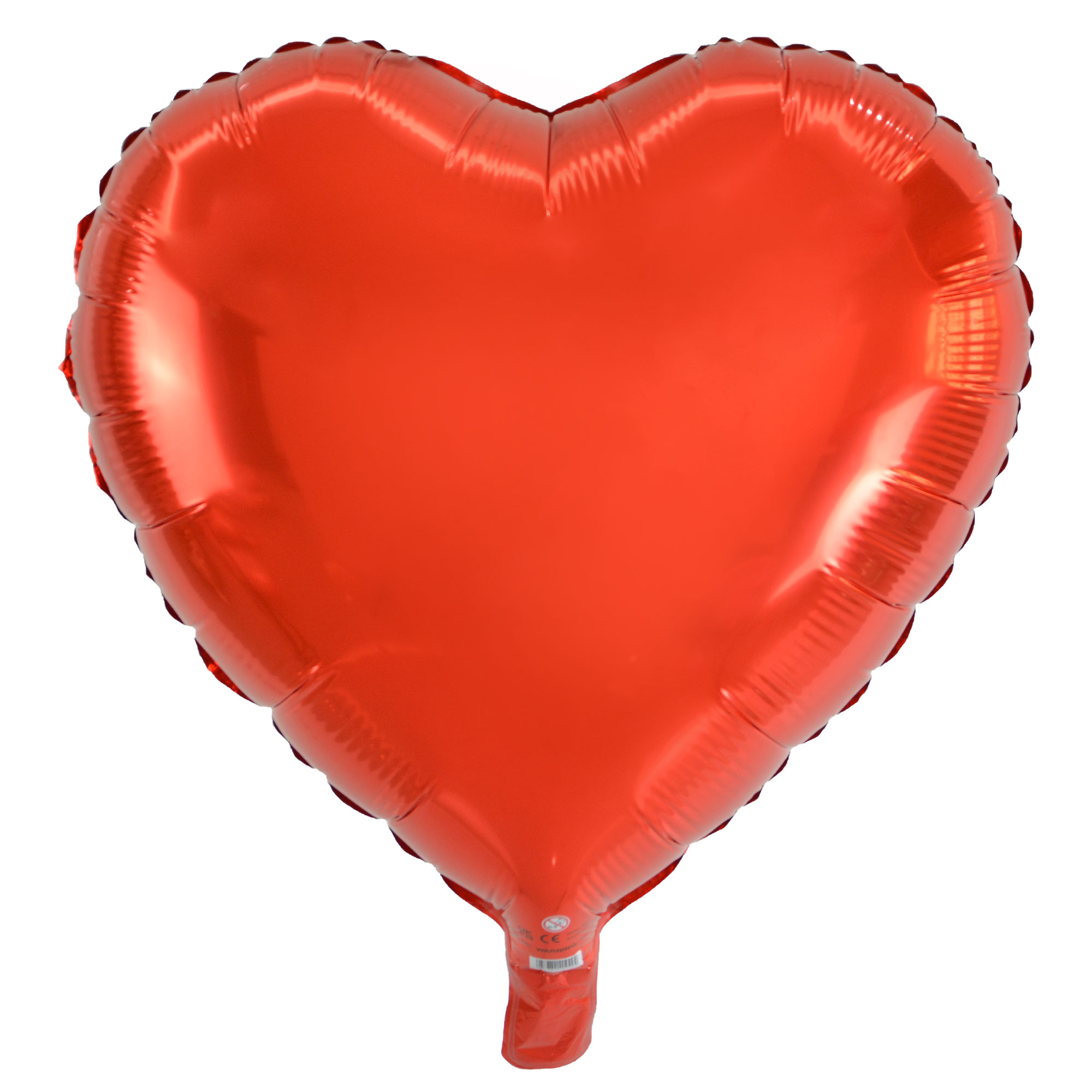 18-Inch Red Foil Heart Balloon