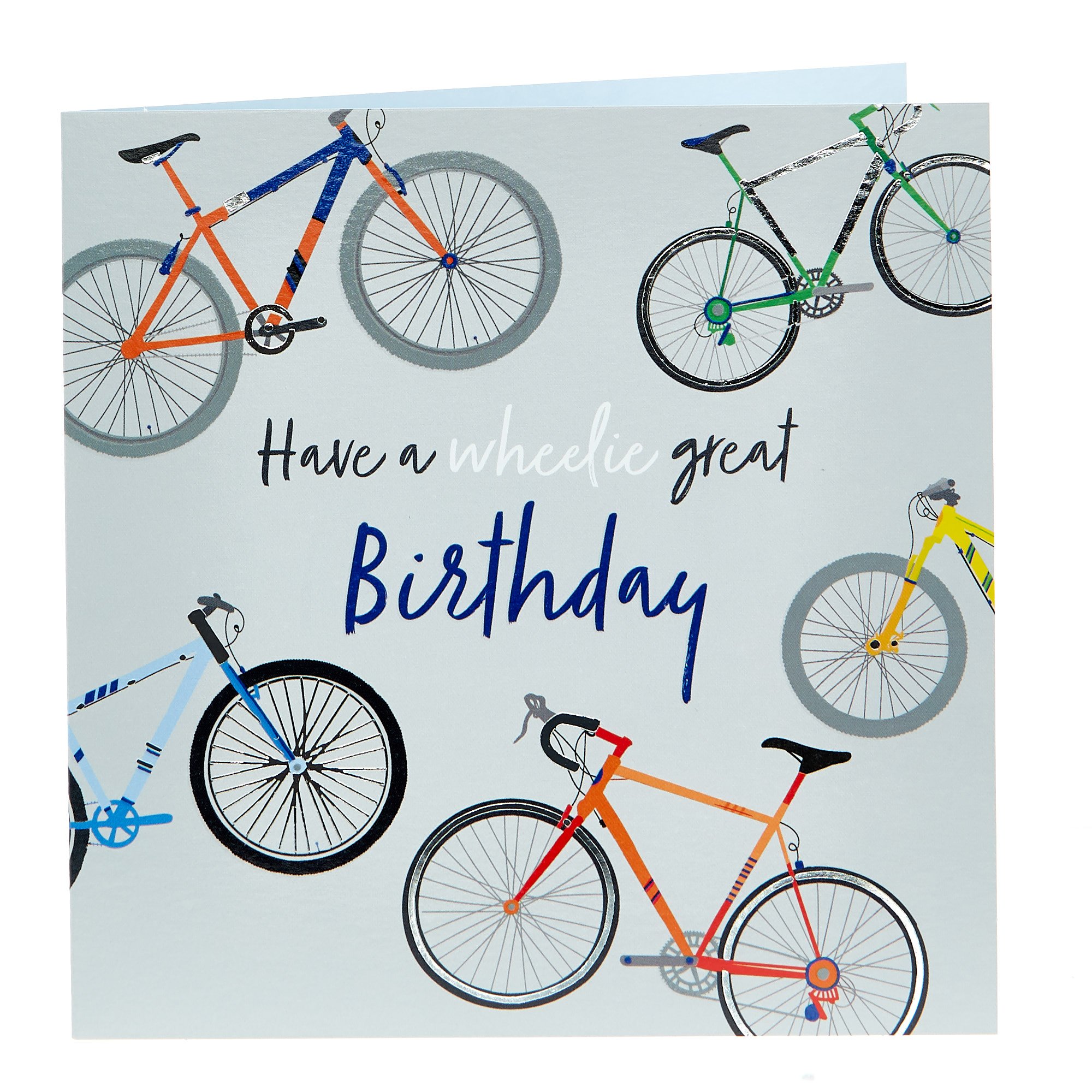 Birthday Card - Have A Wheelie Great Day