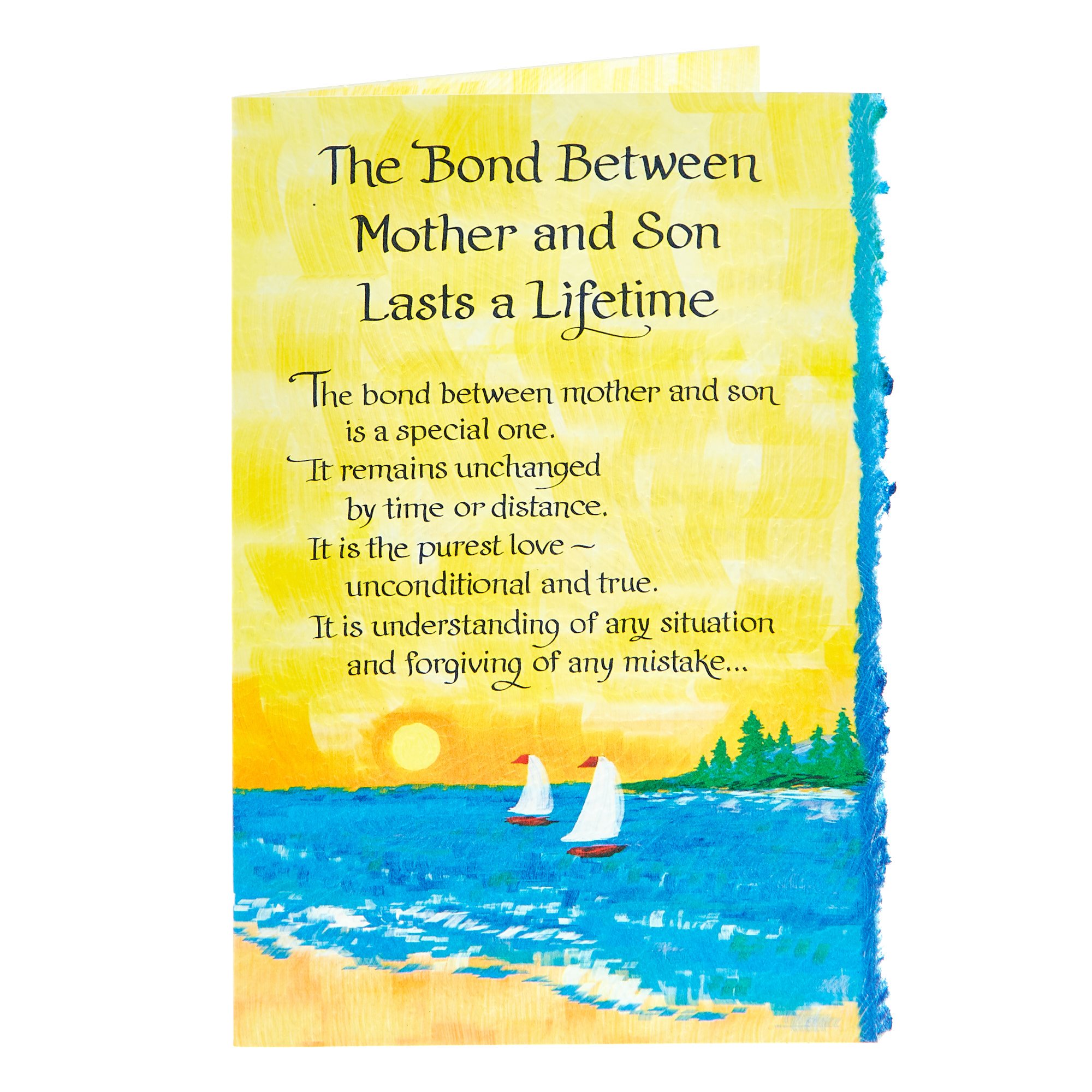 Blue Mountain Arts Card - Bond Between Mother & Son