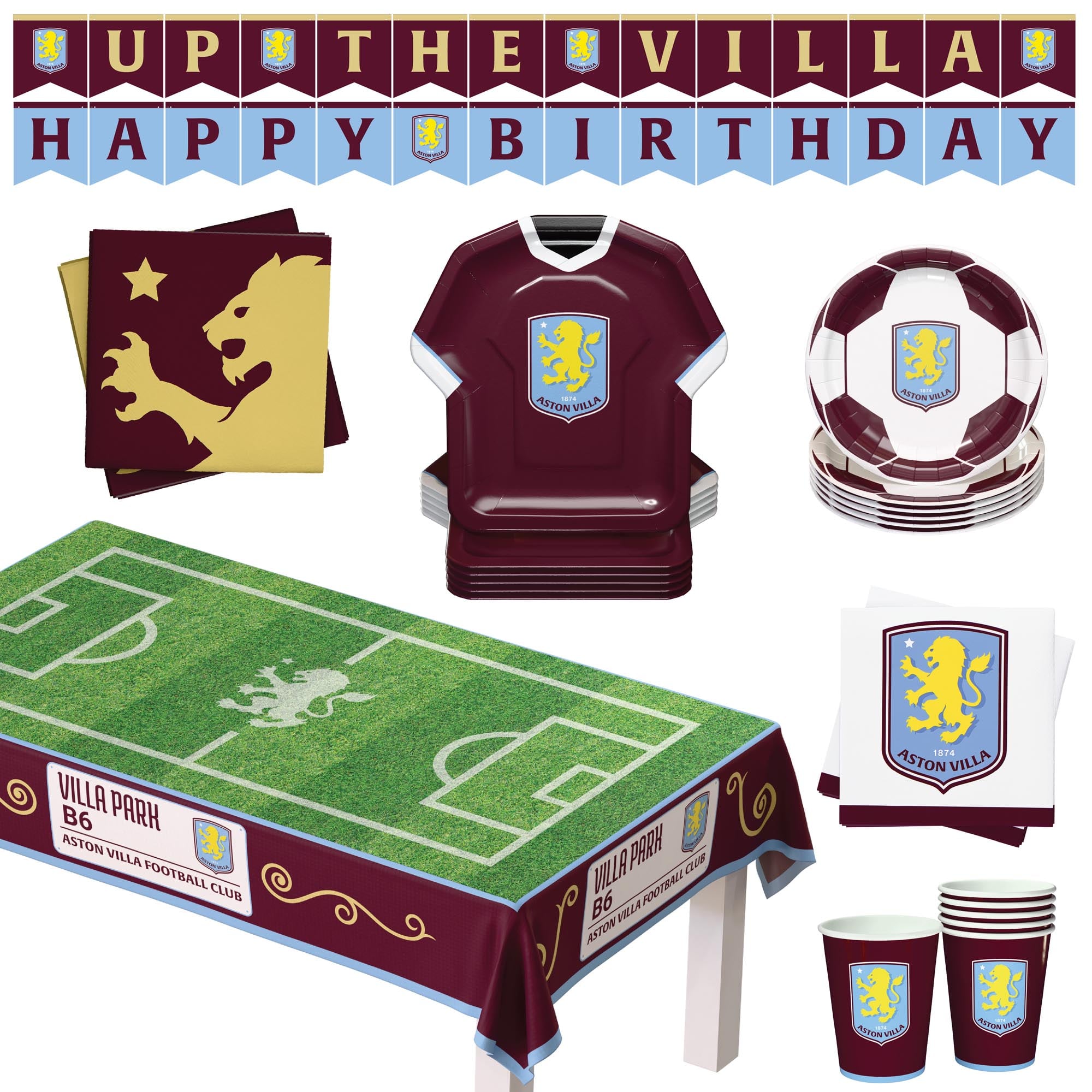 Aston Villa FC Party Box - 6 Guests