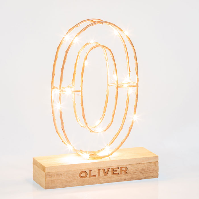 Personalised Lumi Letter Light