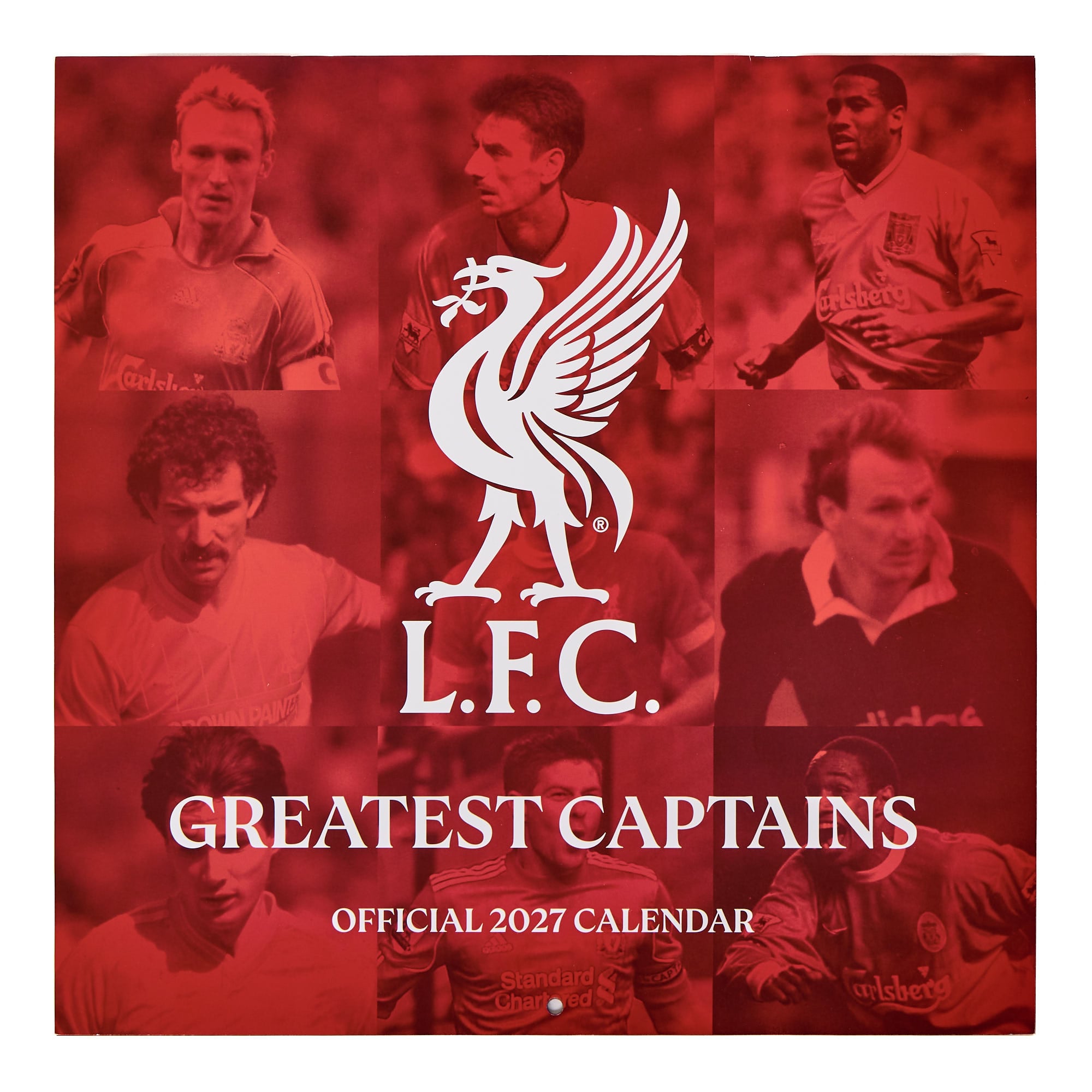 Liverpool FC 2027 Square Wall Calendar 