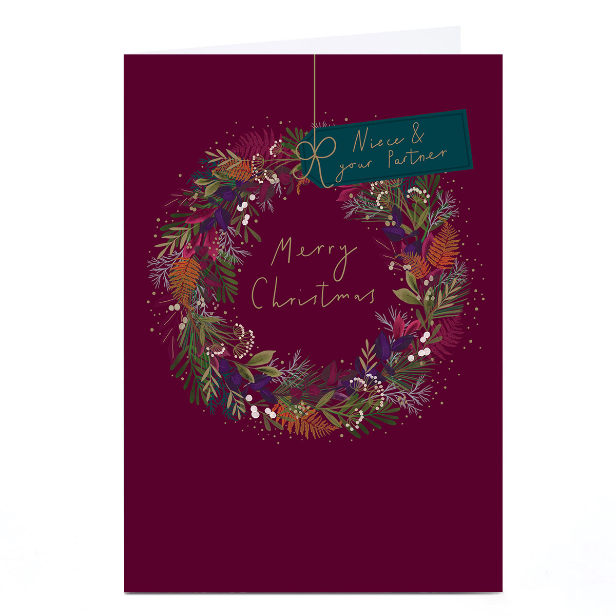 Christmas Card - Niece & Your Partner