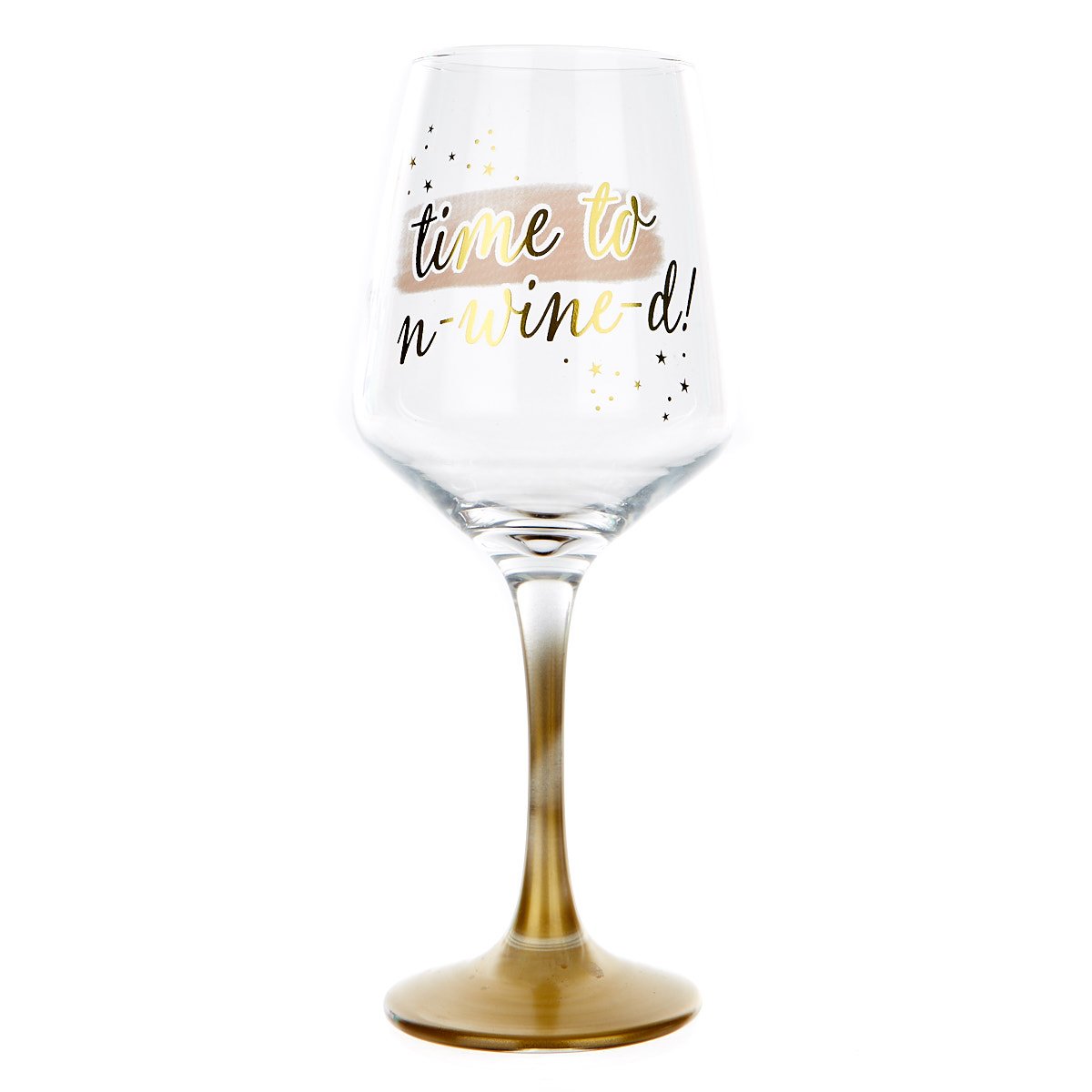 Wine Glass & Candle Set - Time To Un-wine-d