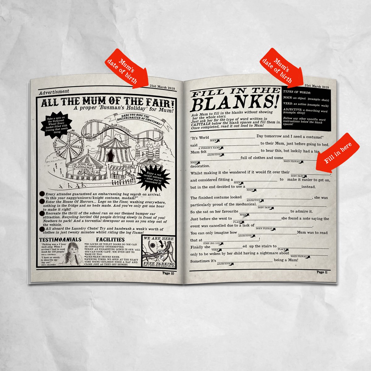 Personalised Newspaper - The Daily Mum