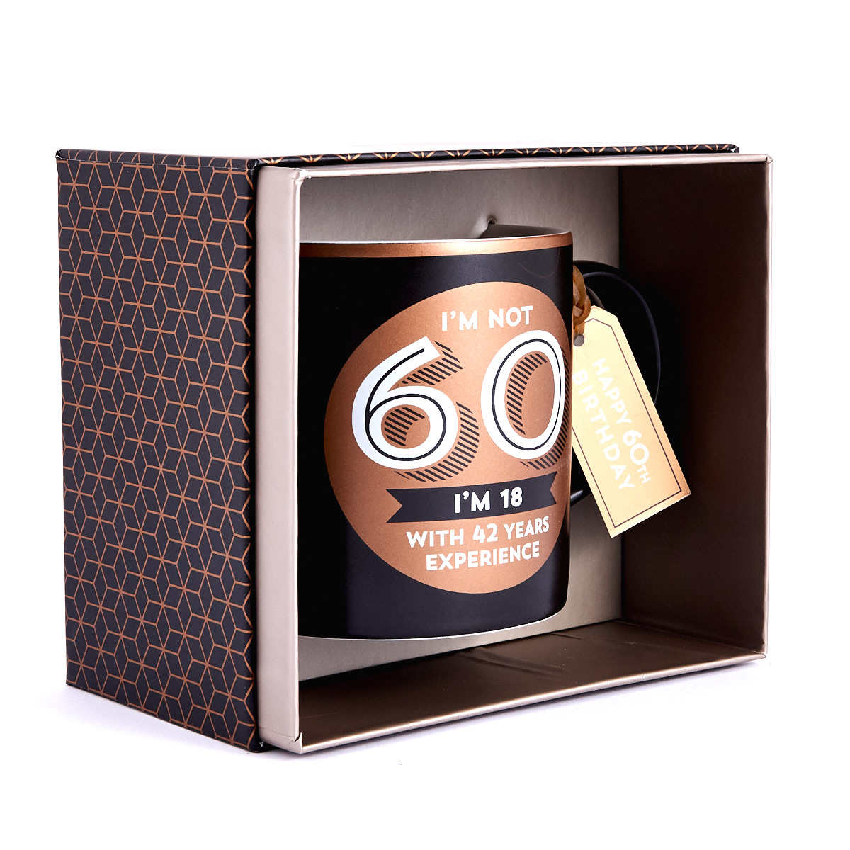 60th Birthday Mug - 18 With 42 Years Experience