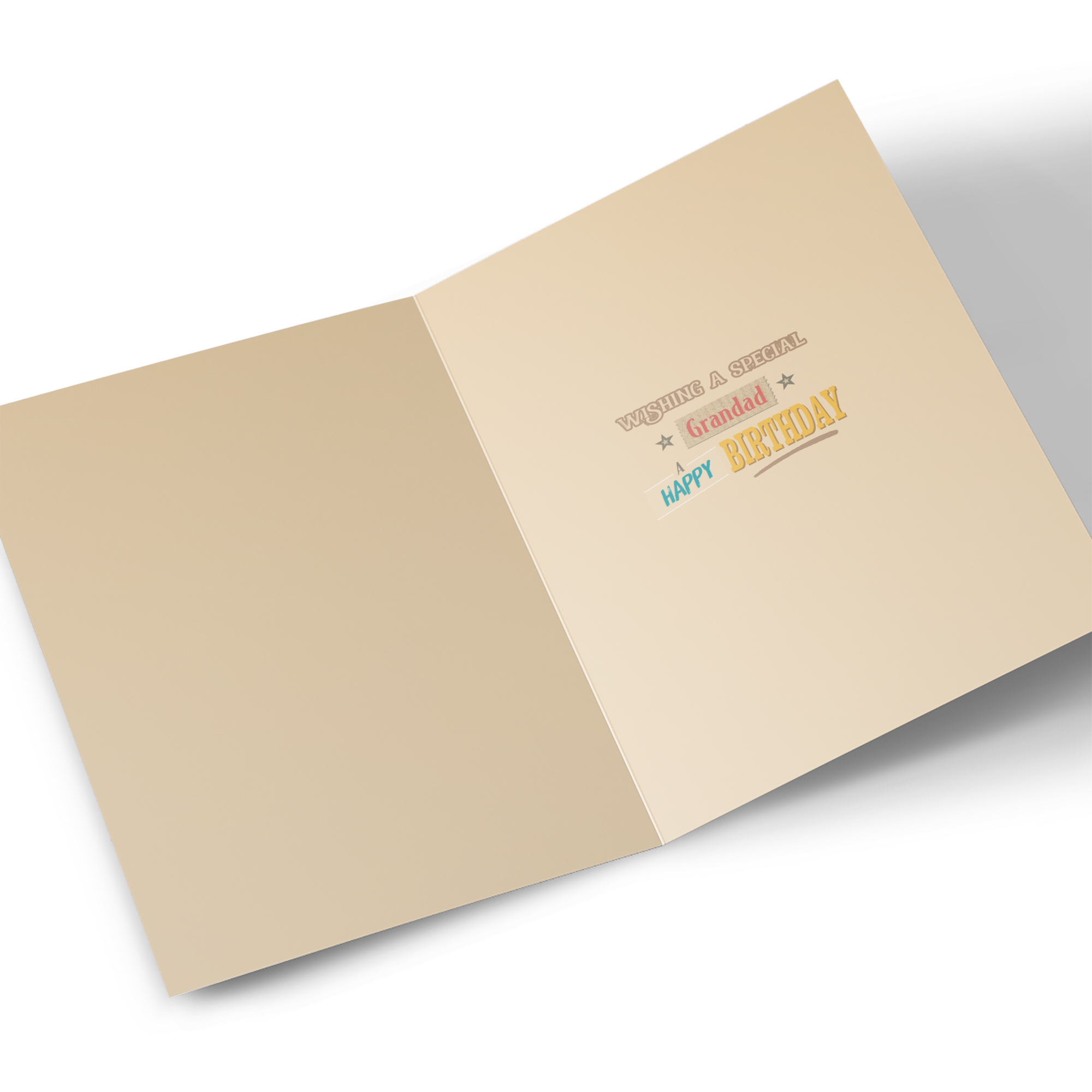 Birthday Card - Your Love and Hugs Make The World A Better Place, Grandad