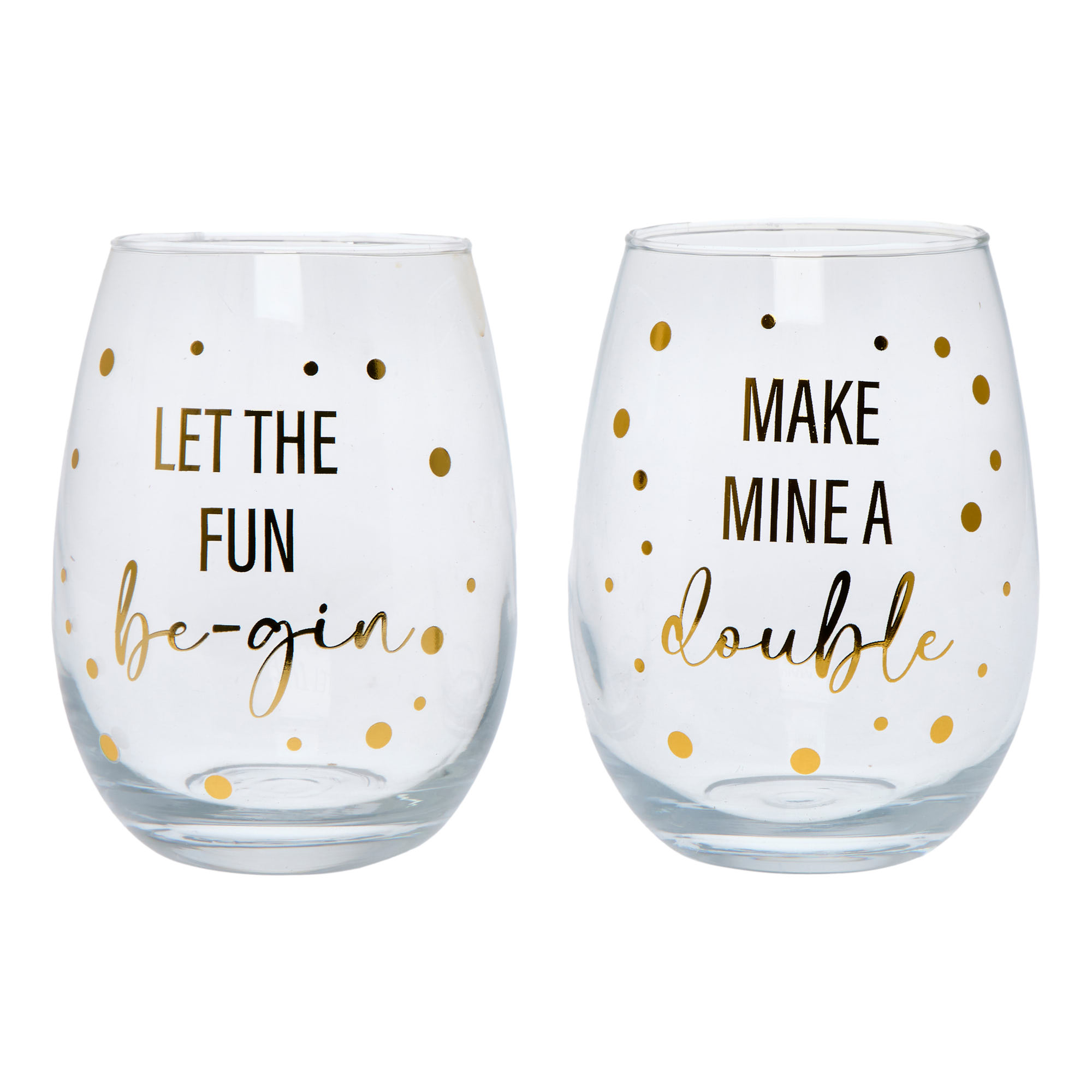 Girls Just Wanna Have Gin Twin Tumbler Set