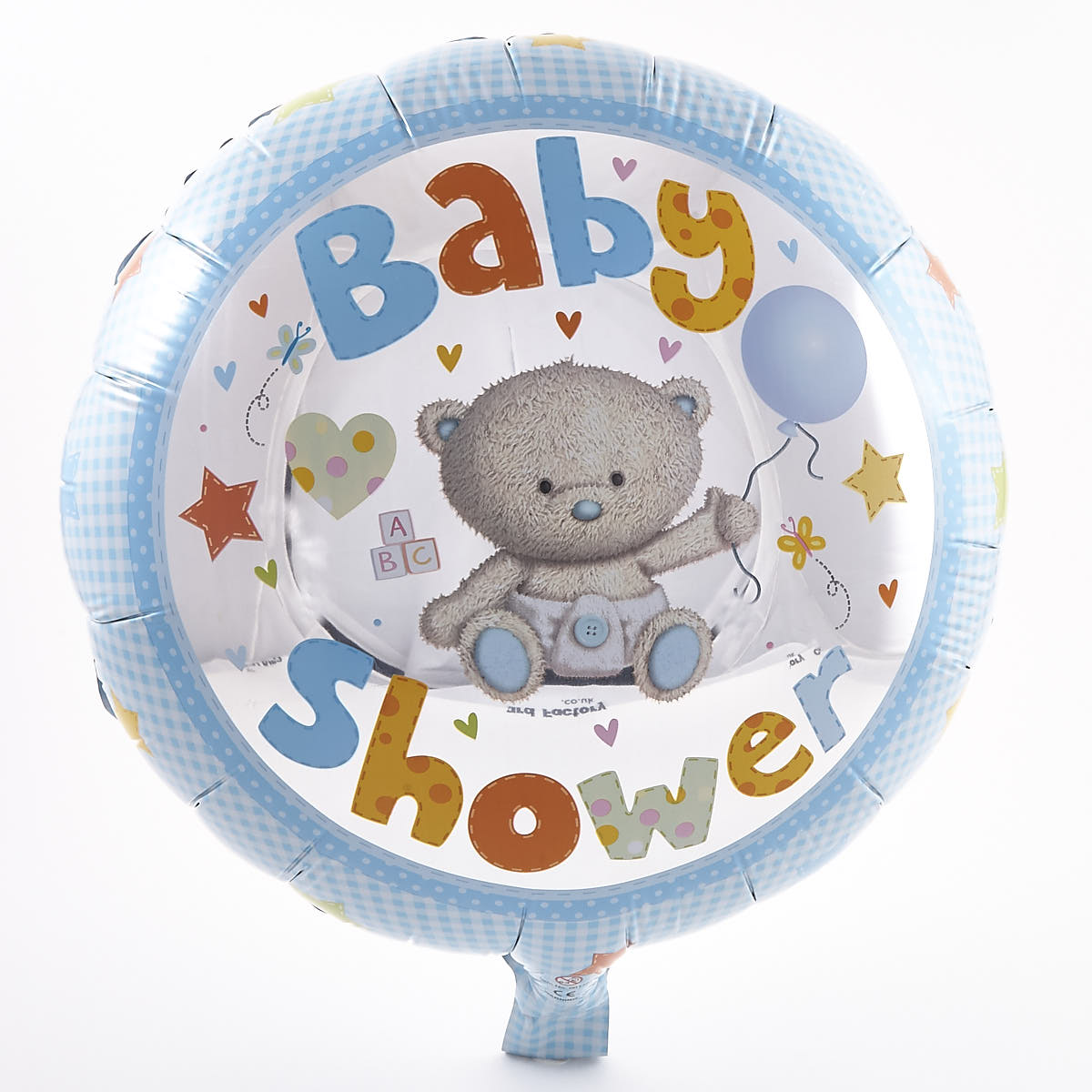 Hugs Boy's Baby Shower Foil Helium Balloon