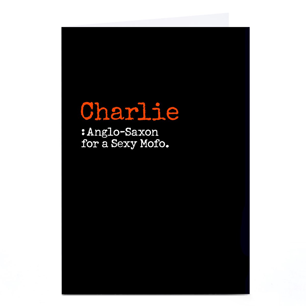 Personalised PG Quips Card - Sexy Mofo