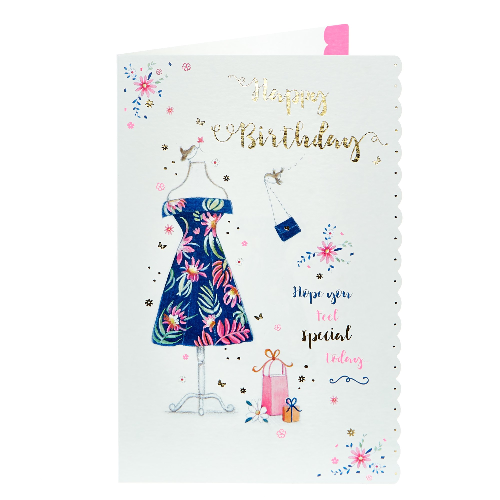 Birthday Card - Hope You Feel Special