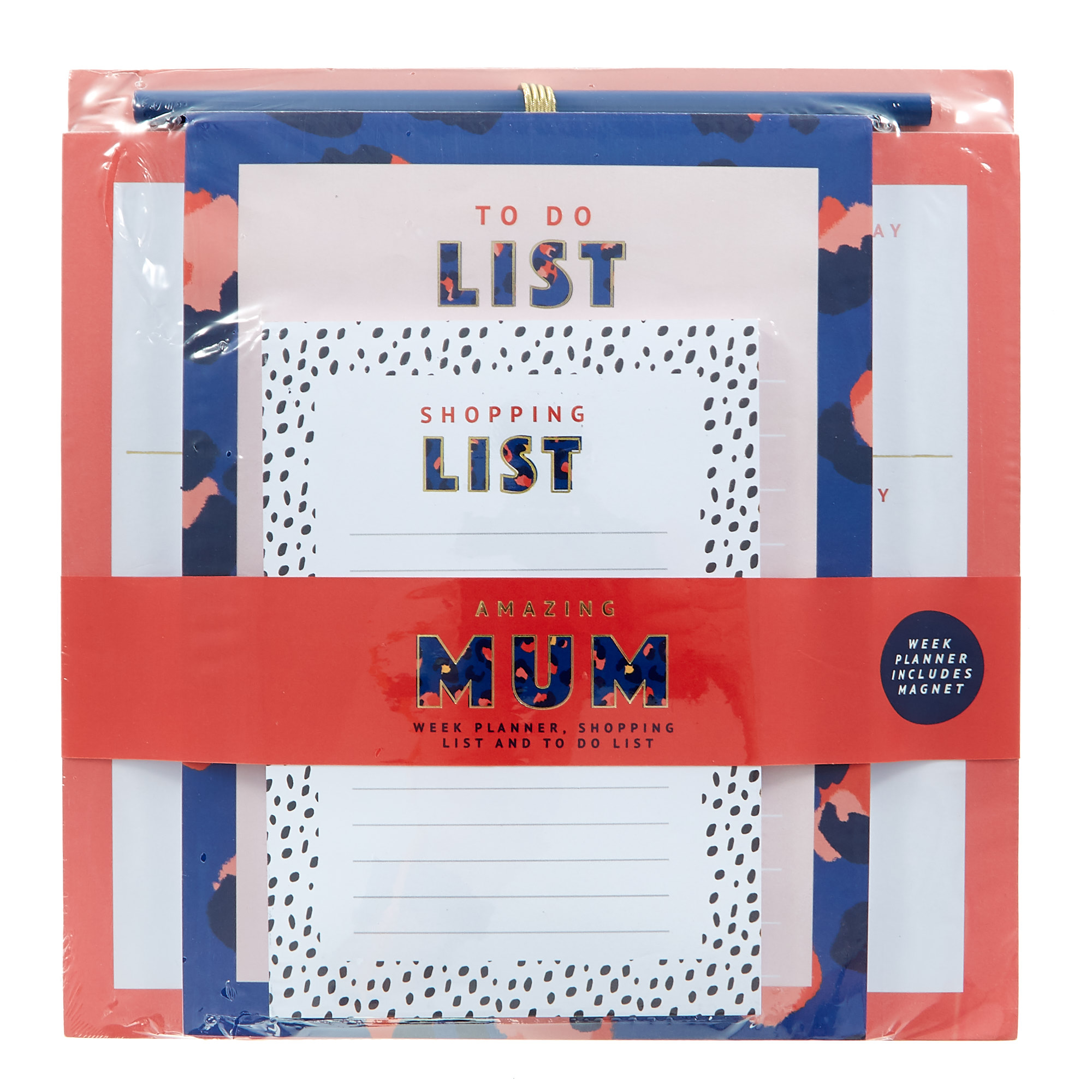 Amazing Mum Planner, Shopping List & To Do List Set