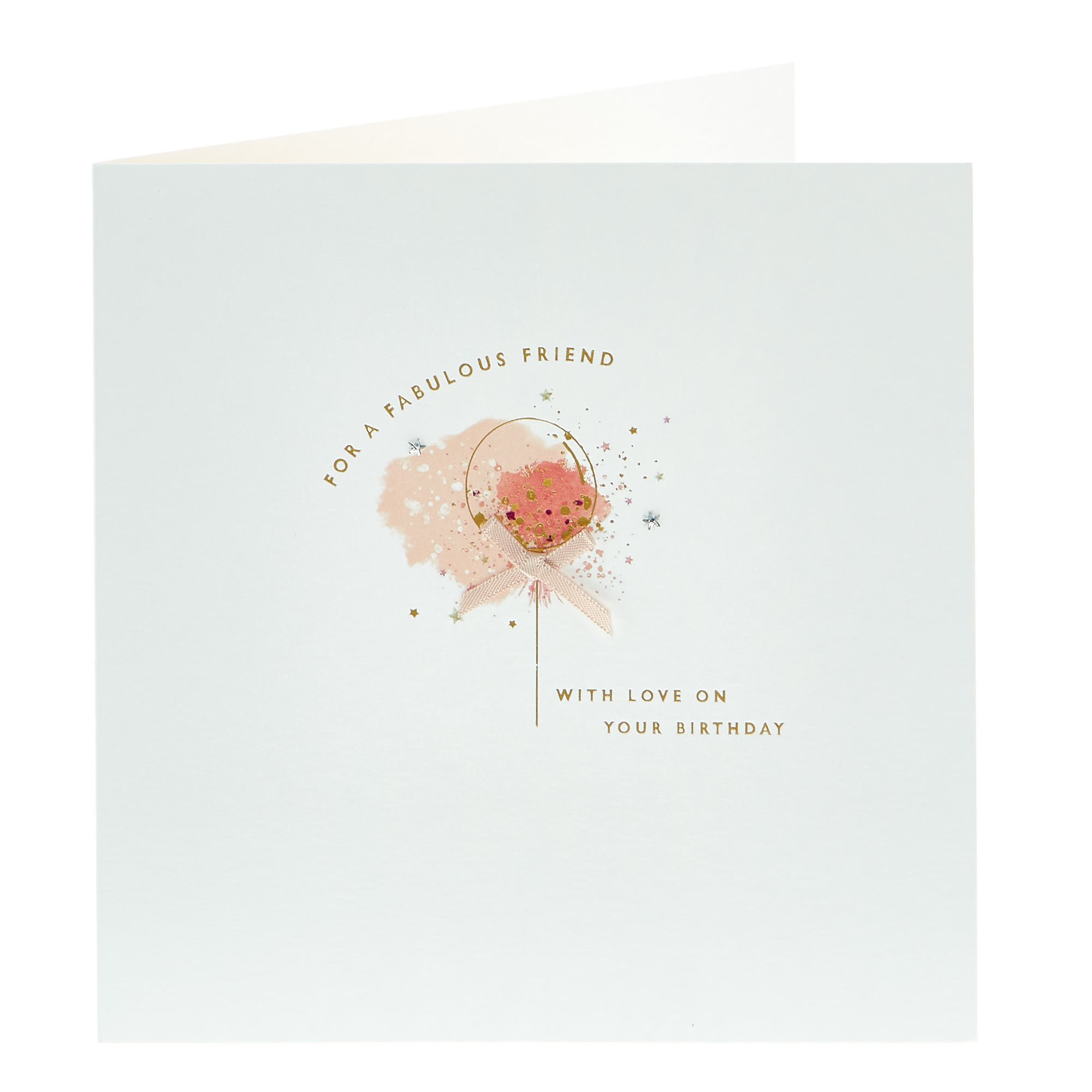 Boutique Birthday Card - A Fabulous Friend