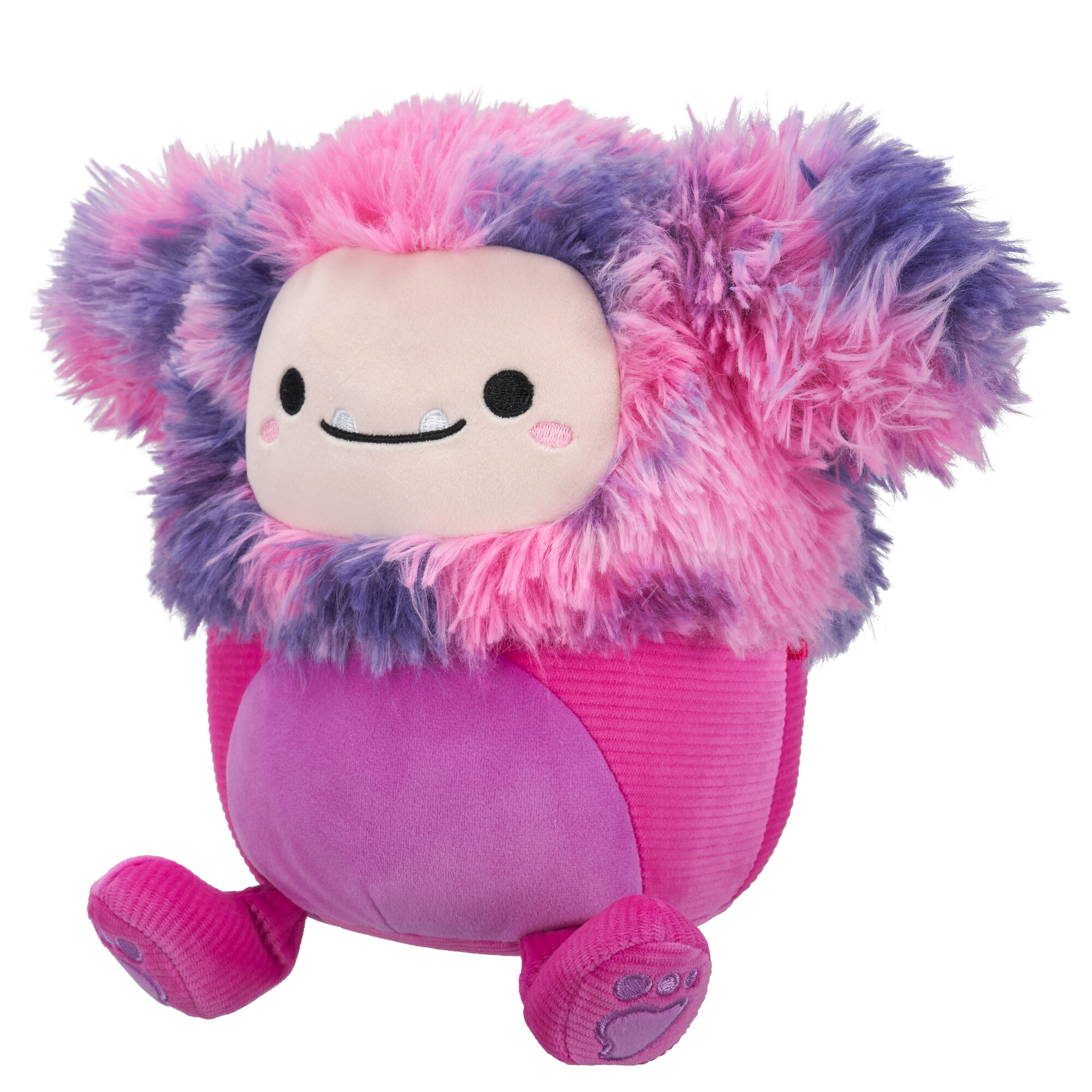 Squishmallows Squisharoys 7.5-Inch Woxie the Corduroy Bigfoot