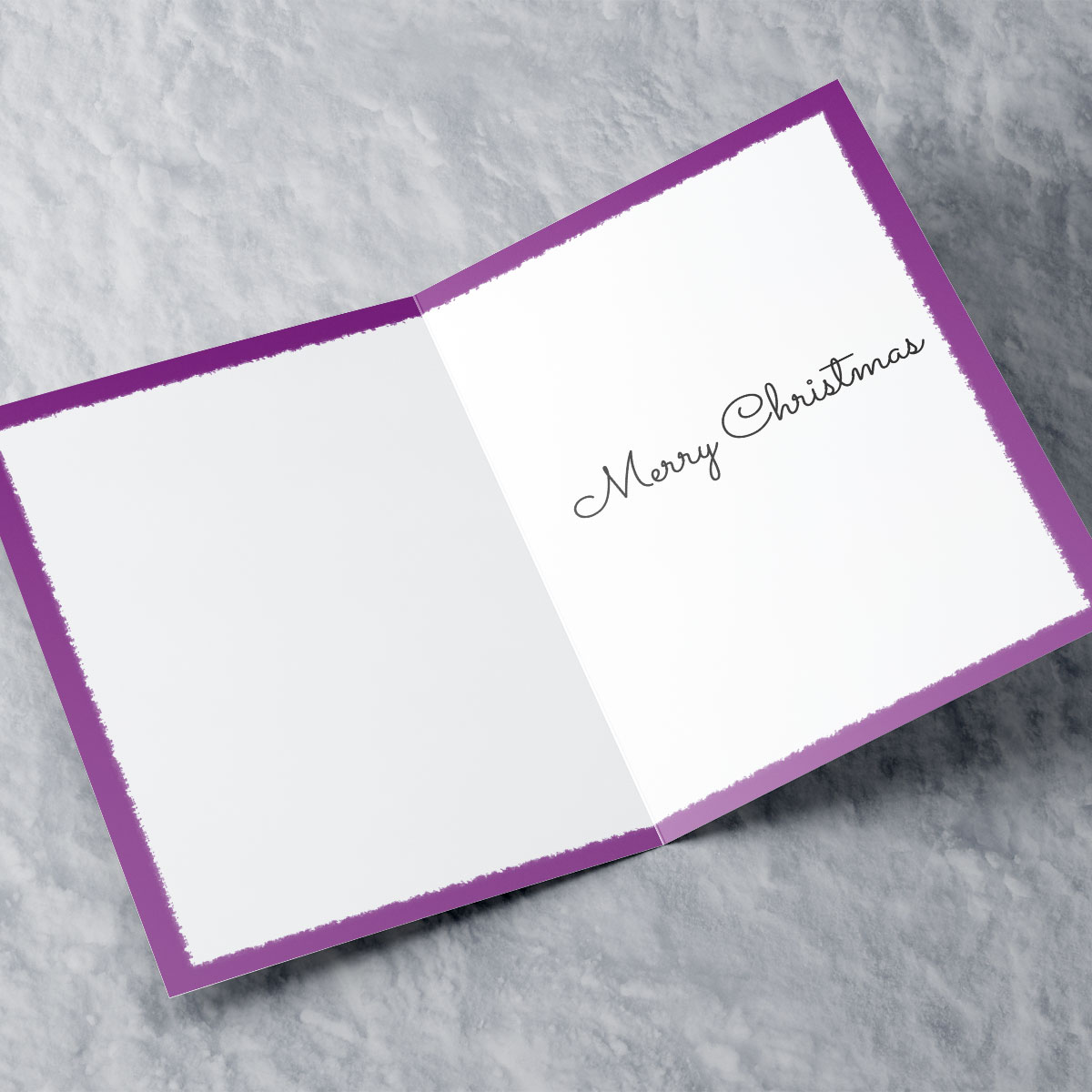 Personalised Christmas Card - Meowy Christmas