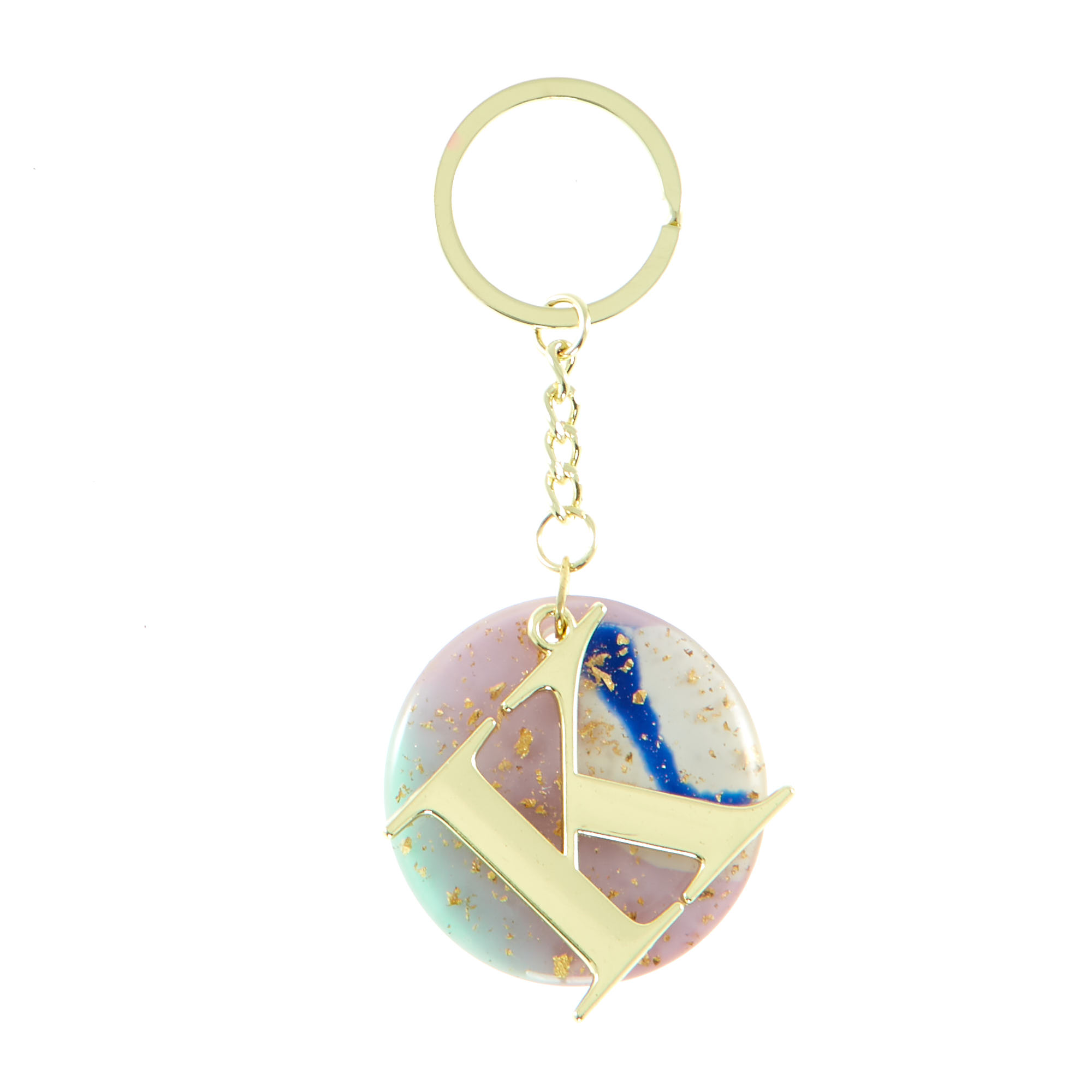 Monogram Keyring Letter K