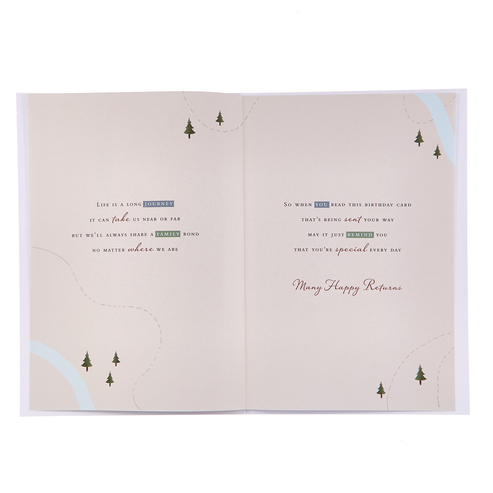 Birthday Card - Special Nephew Camping Gear