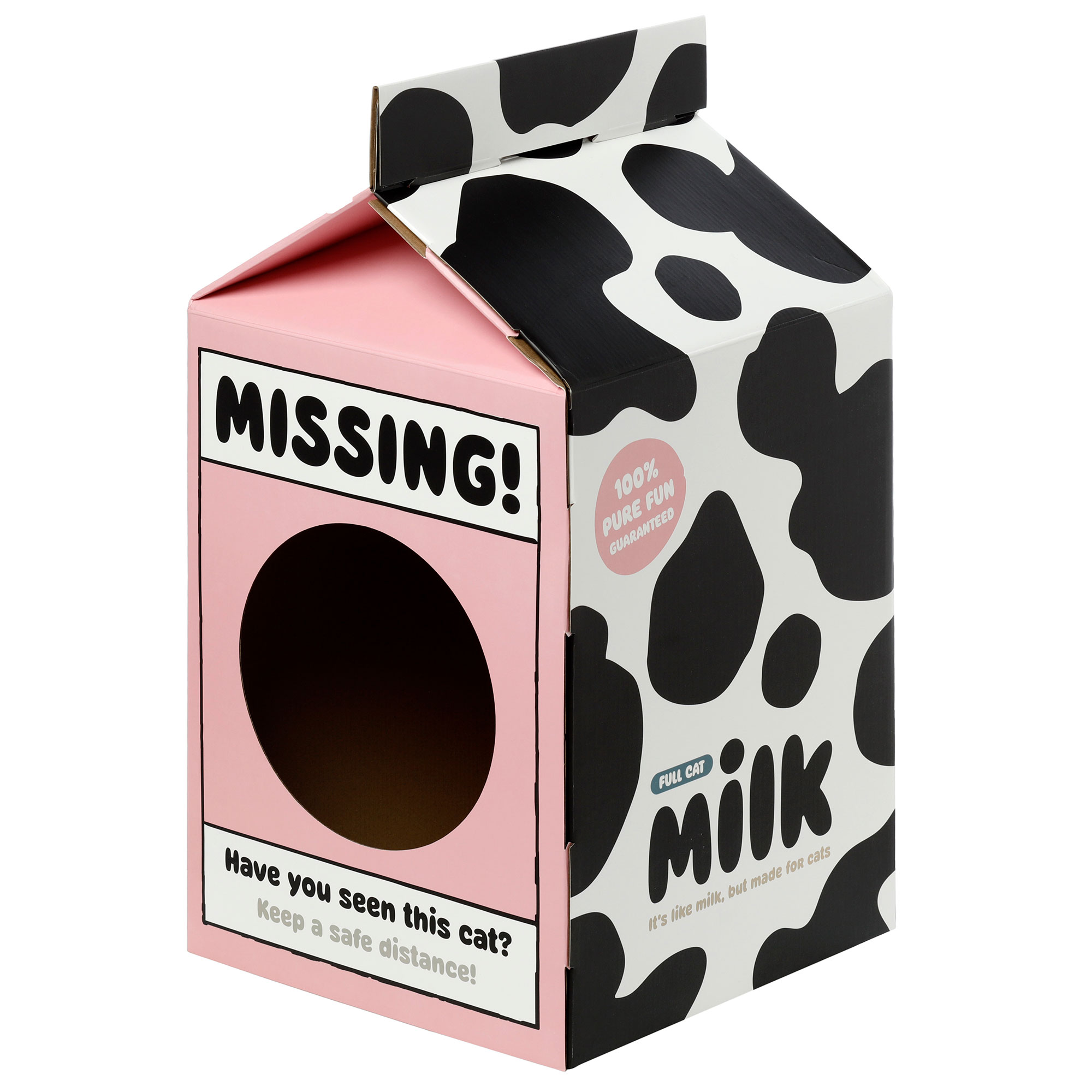 Milk Carton Cat Playhouse