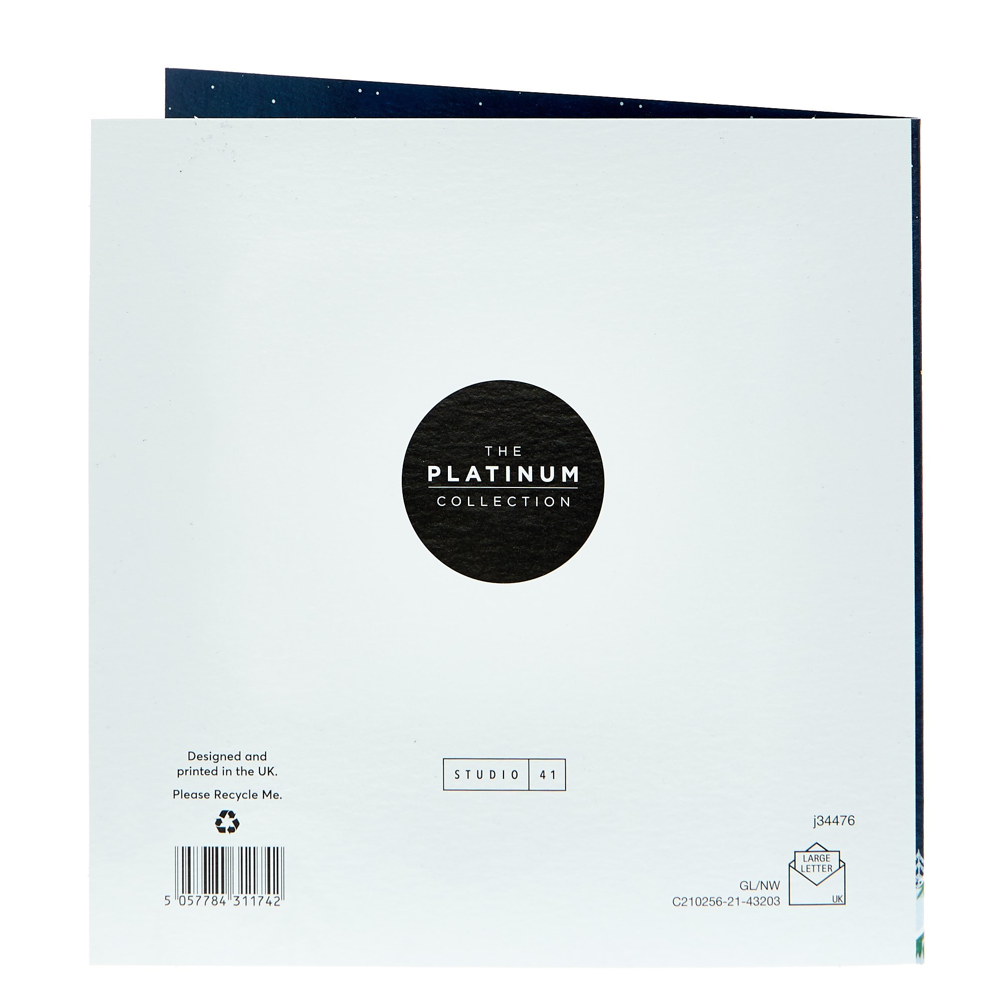 Platinum Collection Christmas Card - To All The Family Sleigh