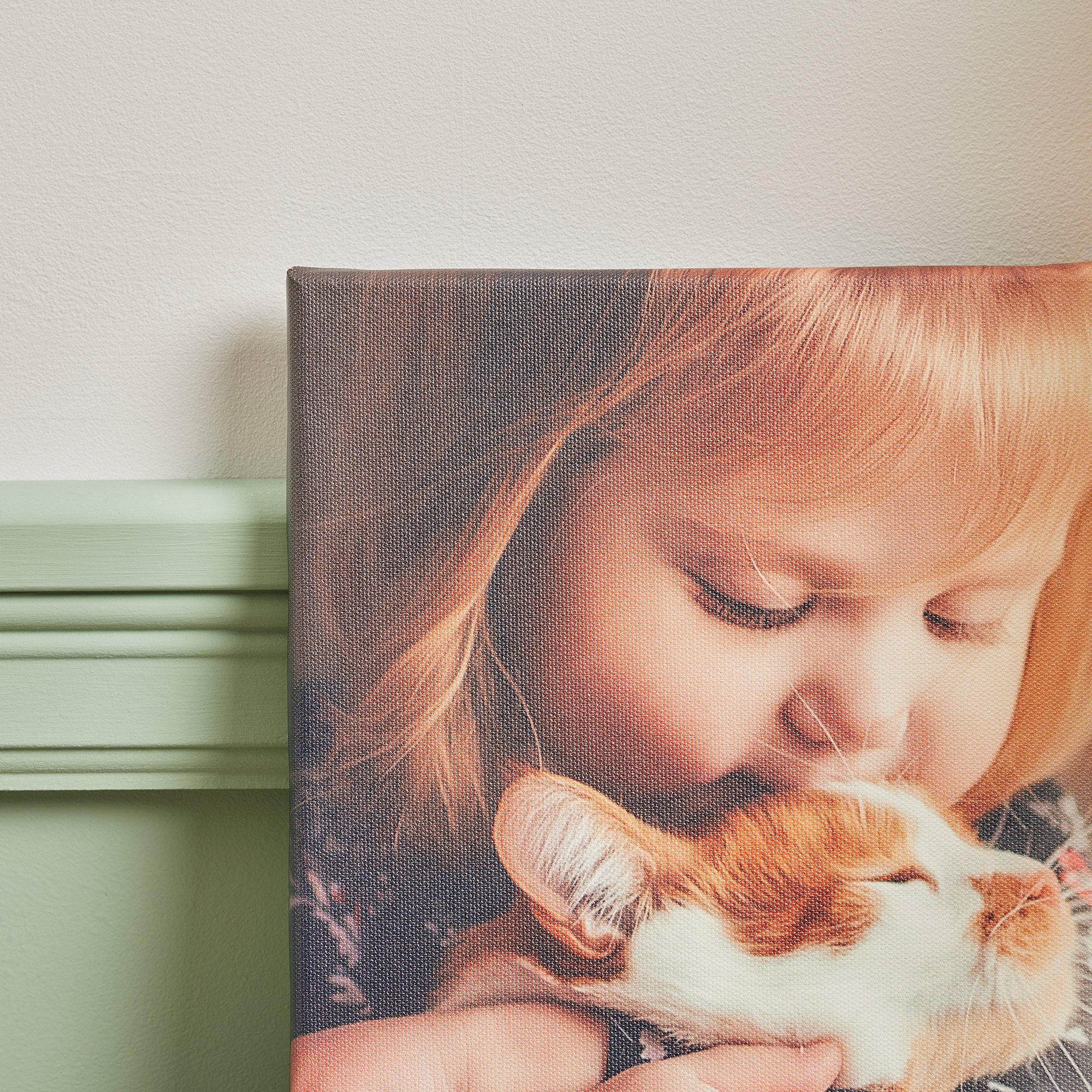 Personalised Portrait Photo Canvas 30cm x 20cm