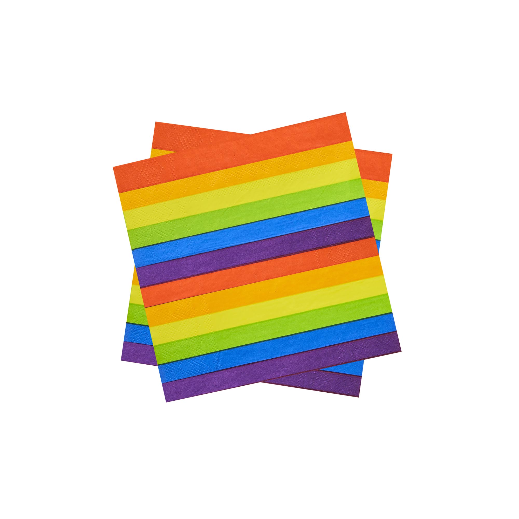 Rainbow Paper Napkins - Pack of 16