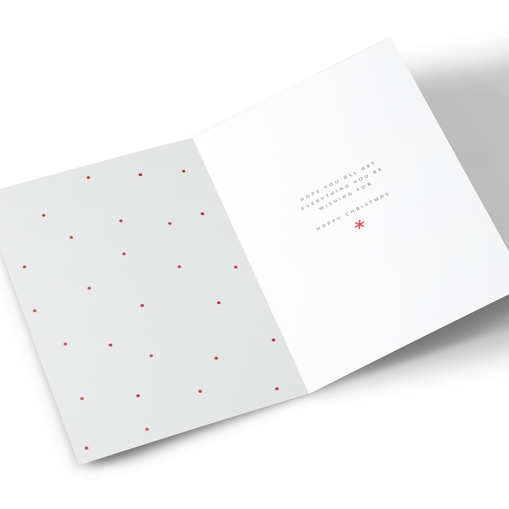 Christmas Card - Cheerful Presents, Brother & Your Family