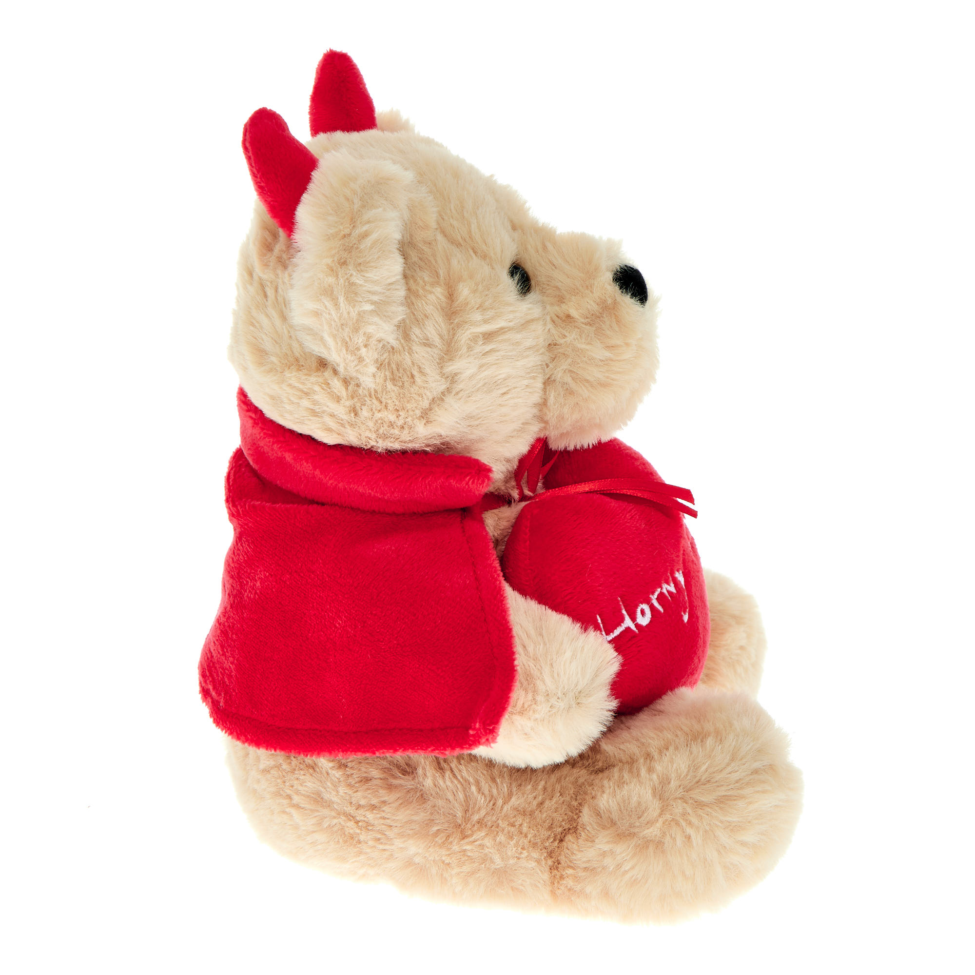 Small Horny Devil Bear Soft Toy