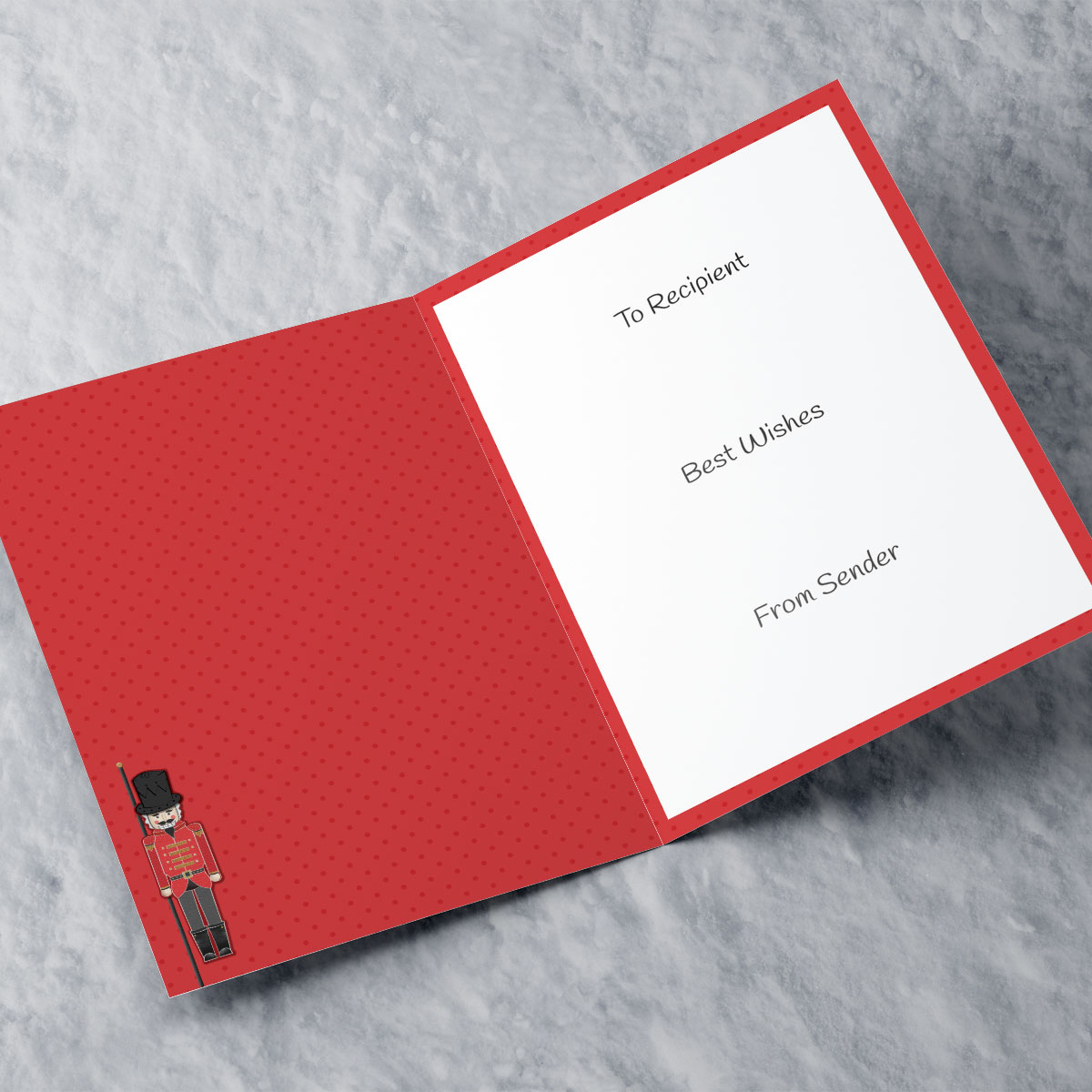 Personalised Christmas Card - Cracking Christmas