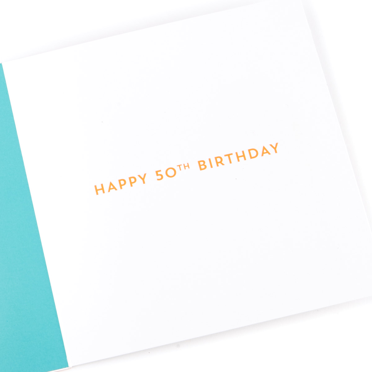 VIP Collection 50th Birthday Card - Neon Confetti