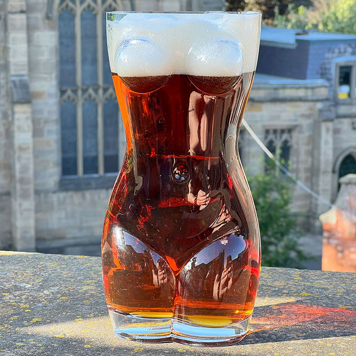 Cheeky Torso Glass & Ornament