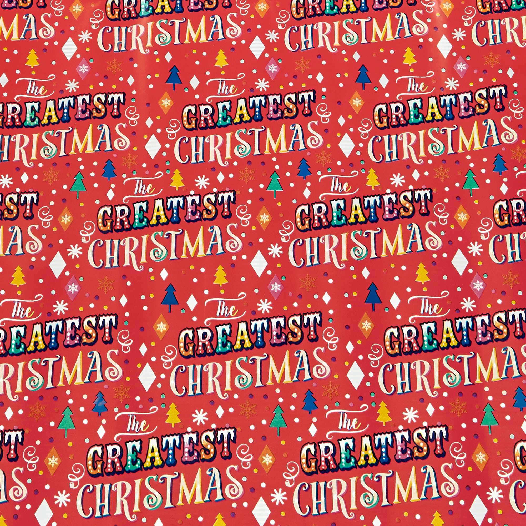 The Greatest Christmas Wrapping Paper - Pack of 3