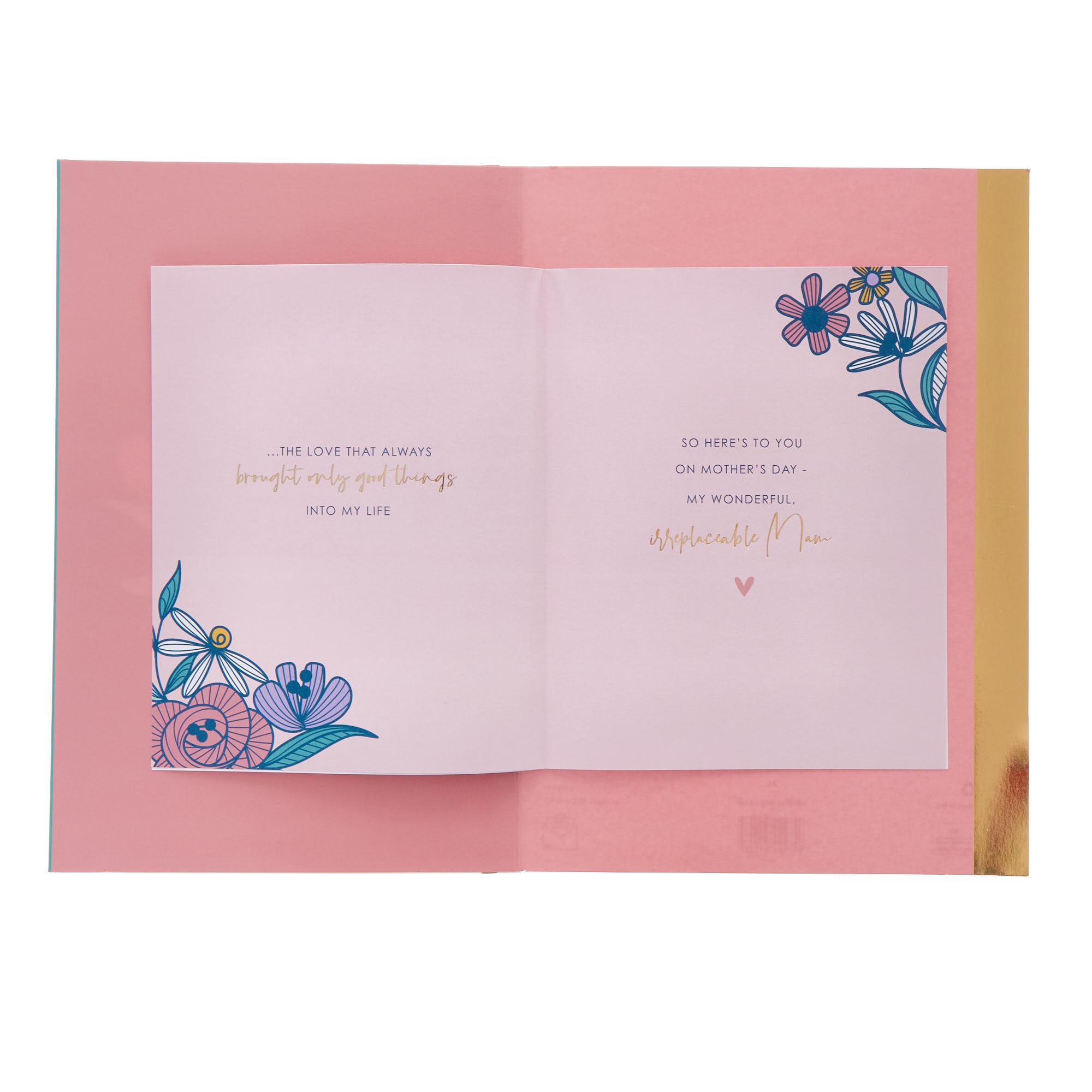 Celebrating My Mam's Love Mother's Day Card