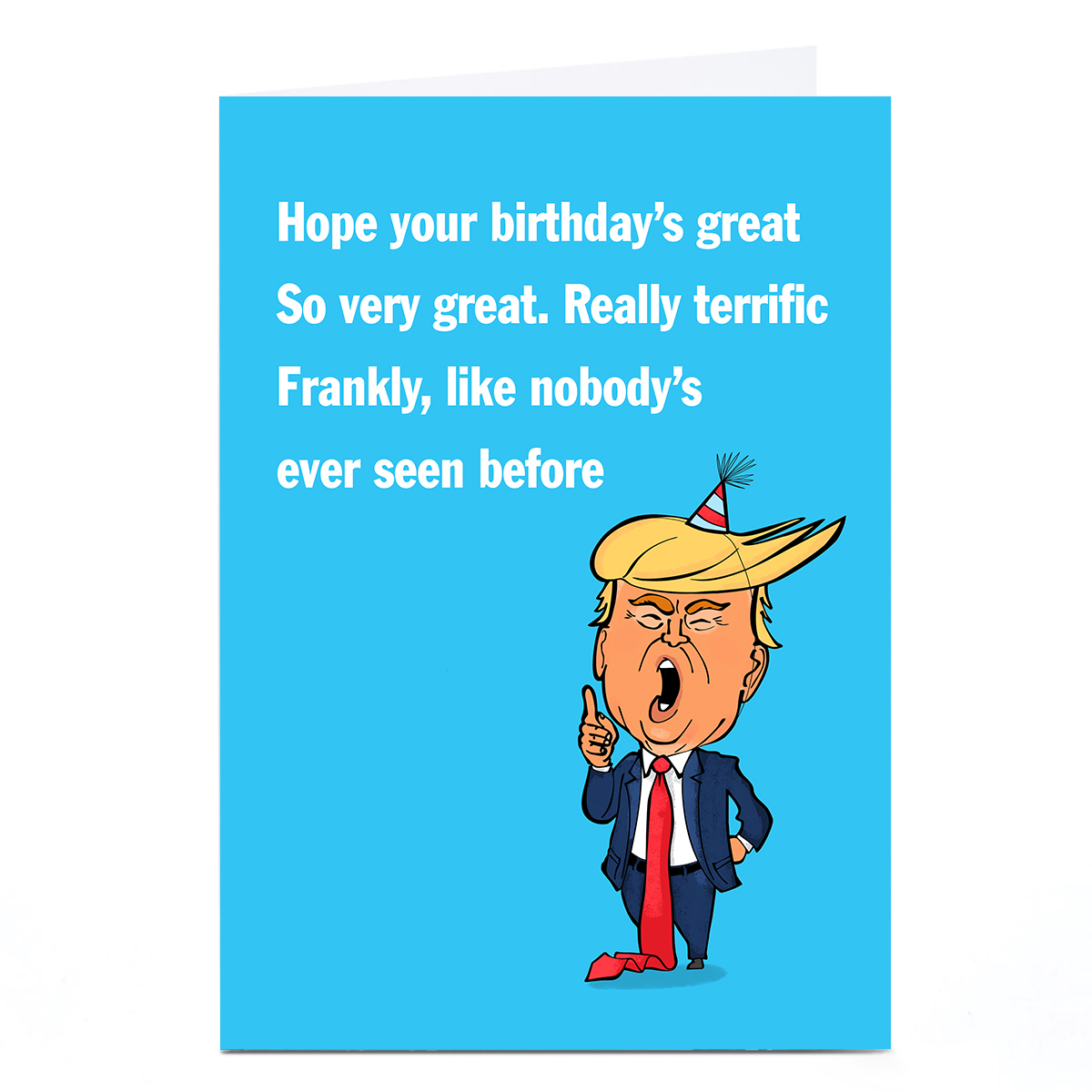 Personalised Birthday Card - Really Terrific Frankly