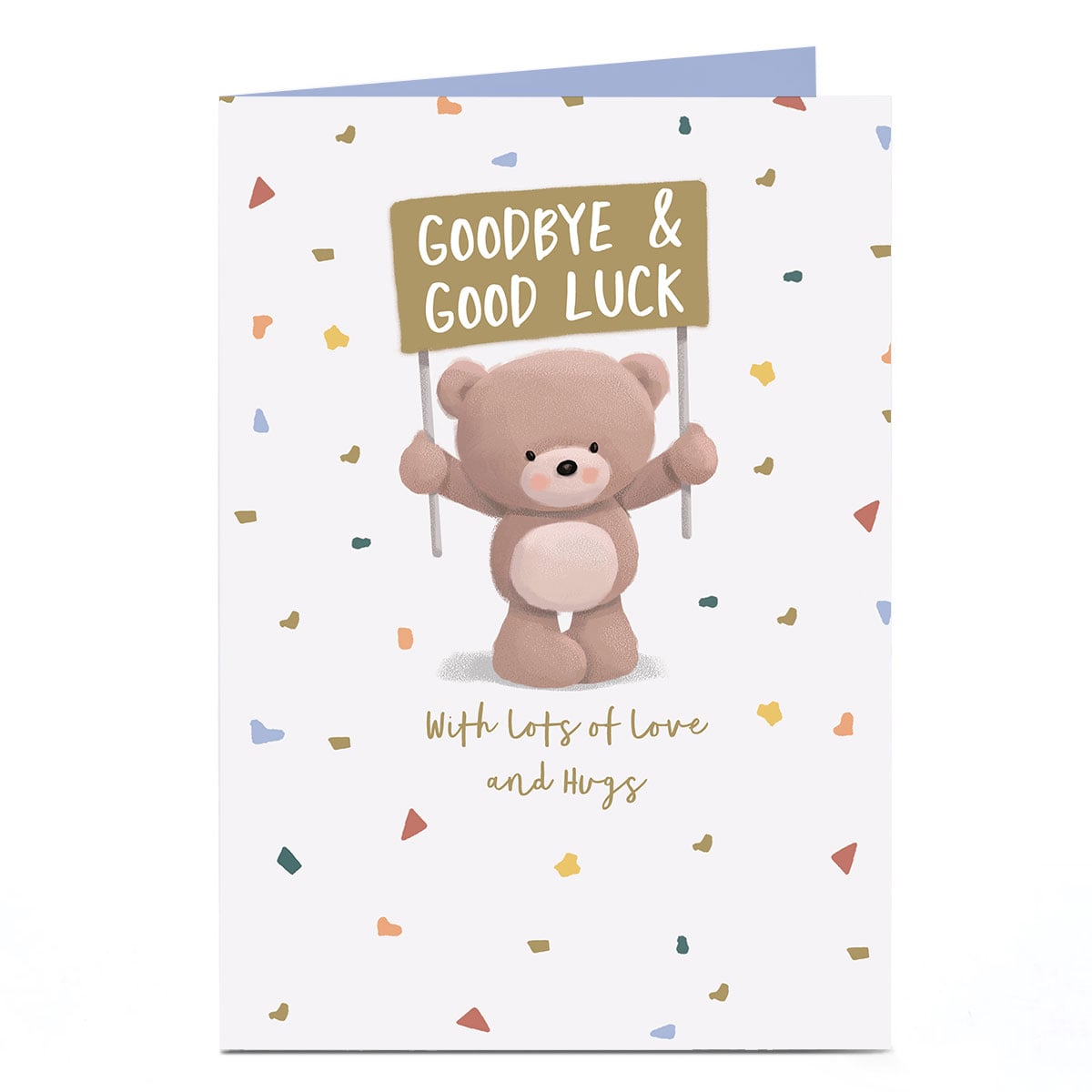 Personalised Good Luck Card - Goodbye and Good Luck