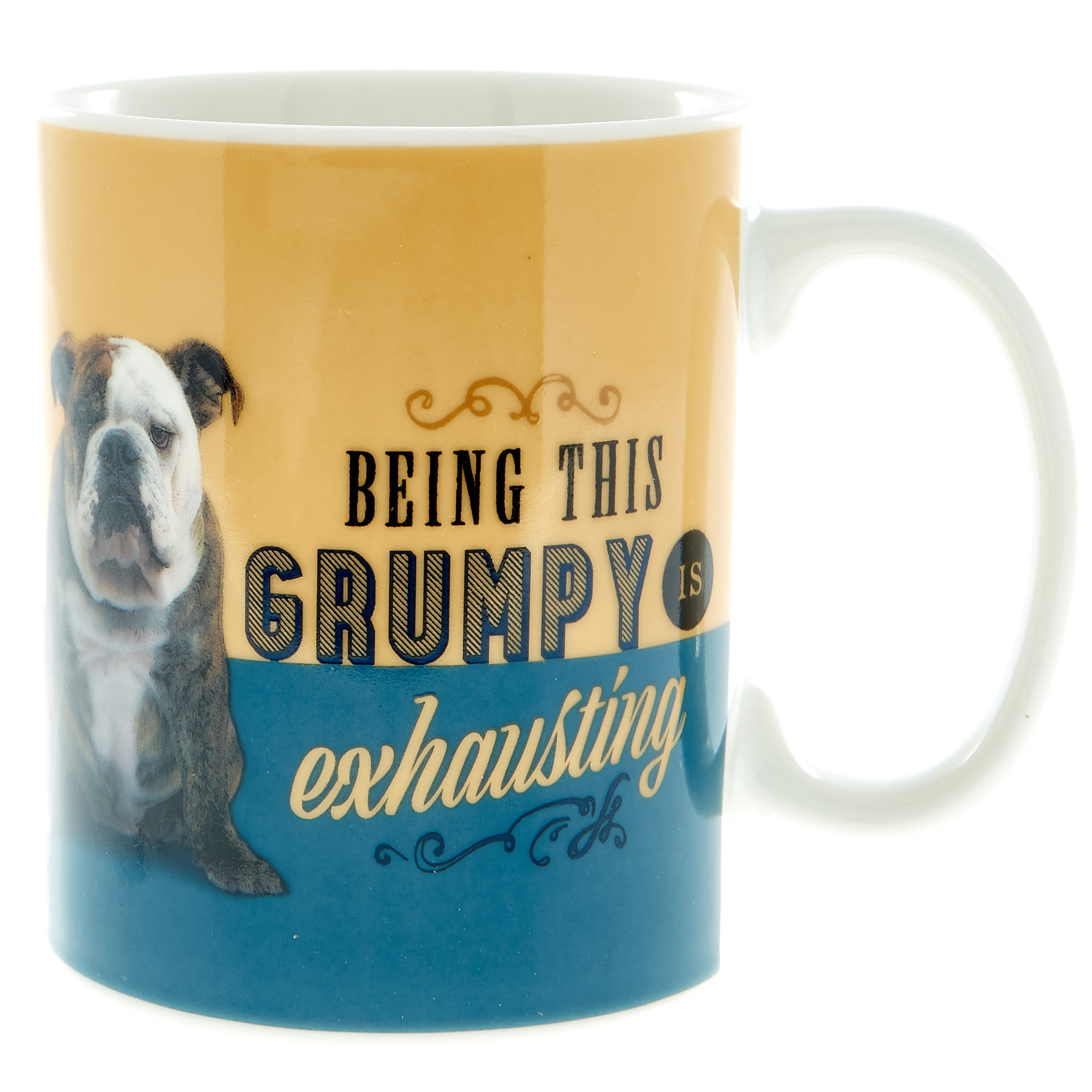 Being This Grumpy Is Exhausting Mug