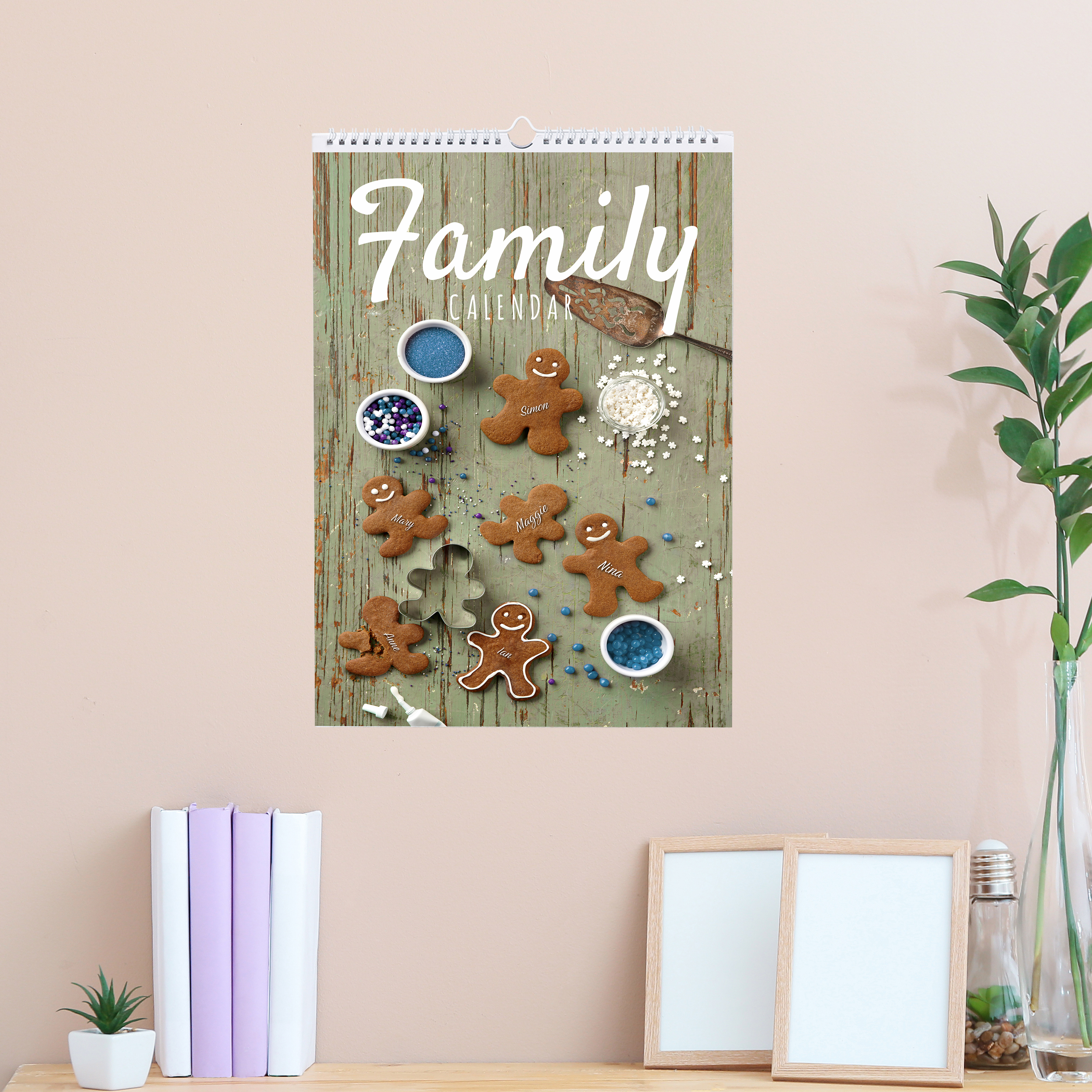 Personalised Our Family Calendar Planner - 11th Edition