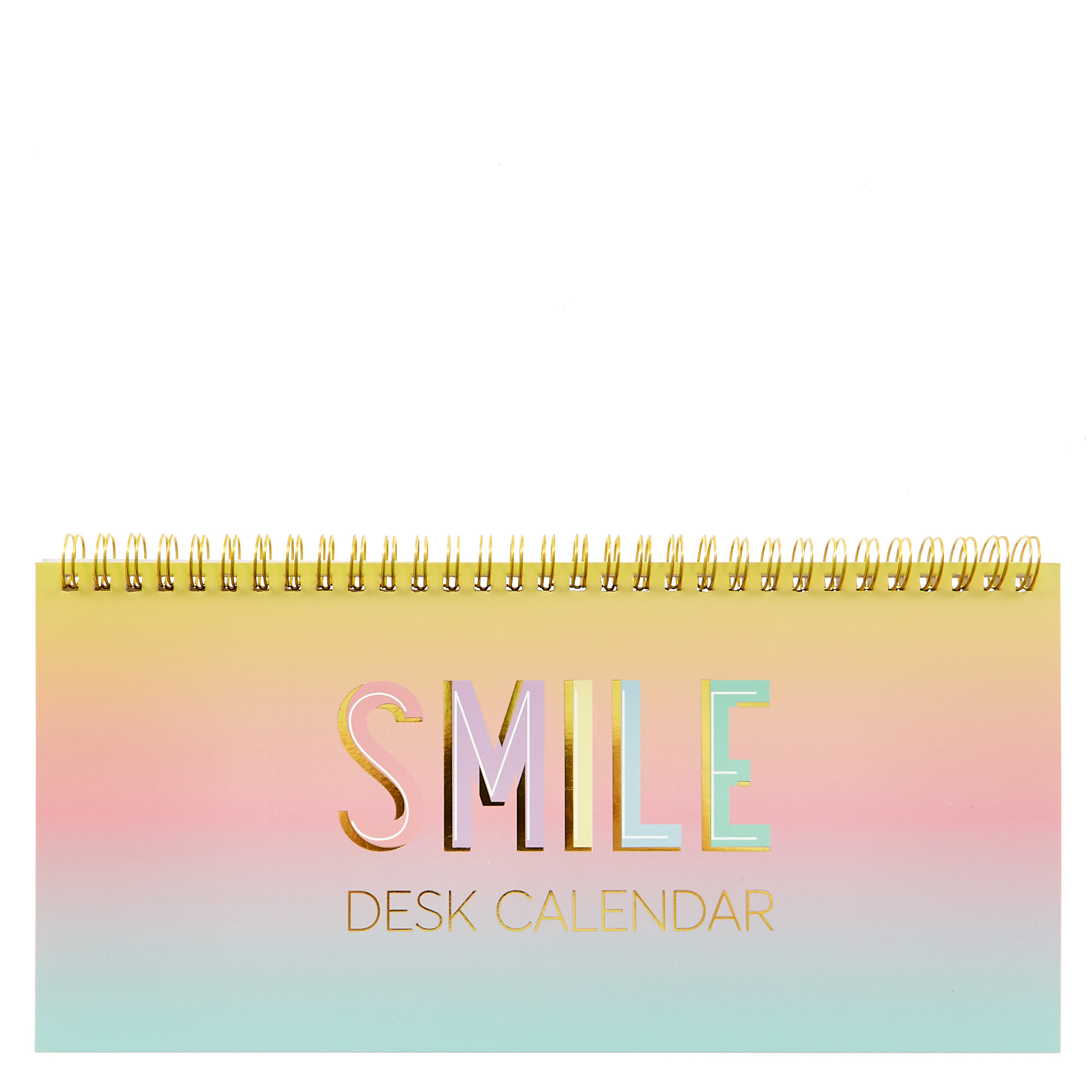 Smile Positivity Monthly Desk Planner