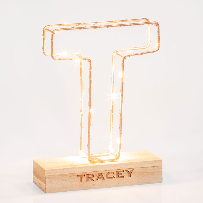 Personalised Lumi Letter Light