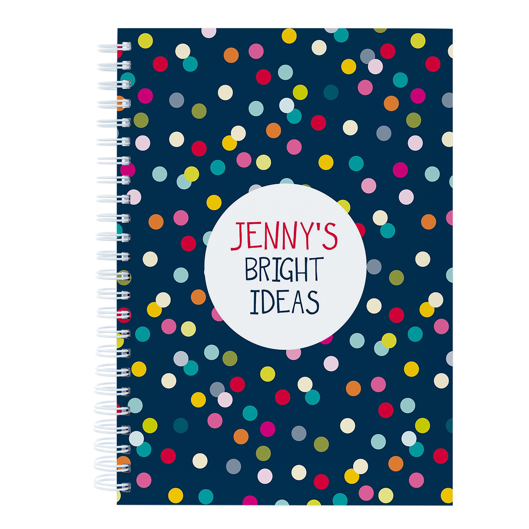 Personalised Notebook - Bright Idea Spots