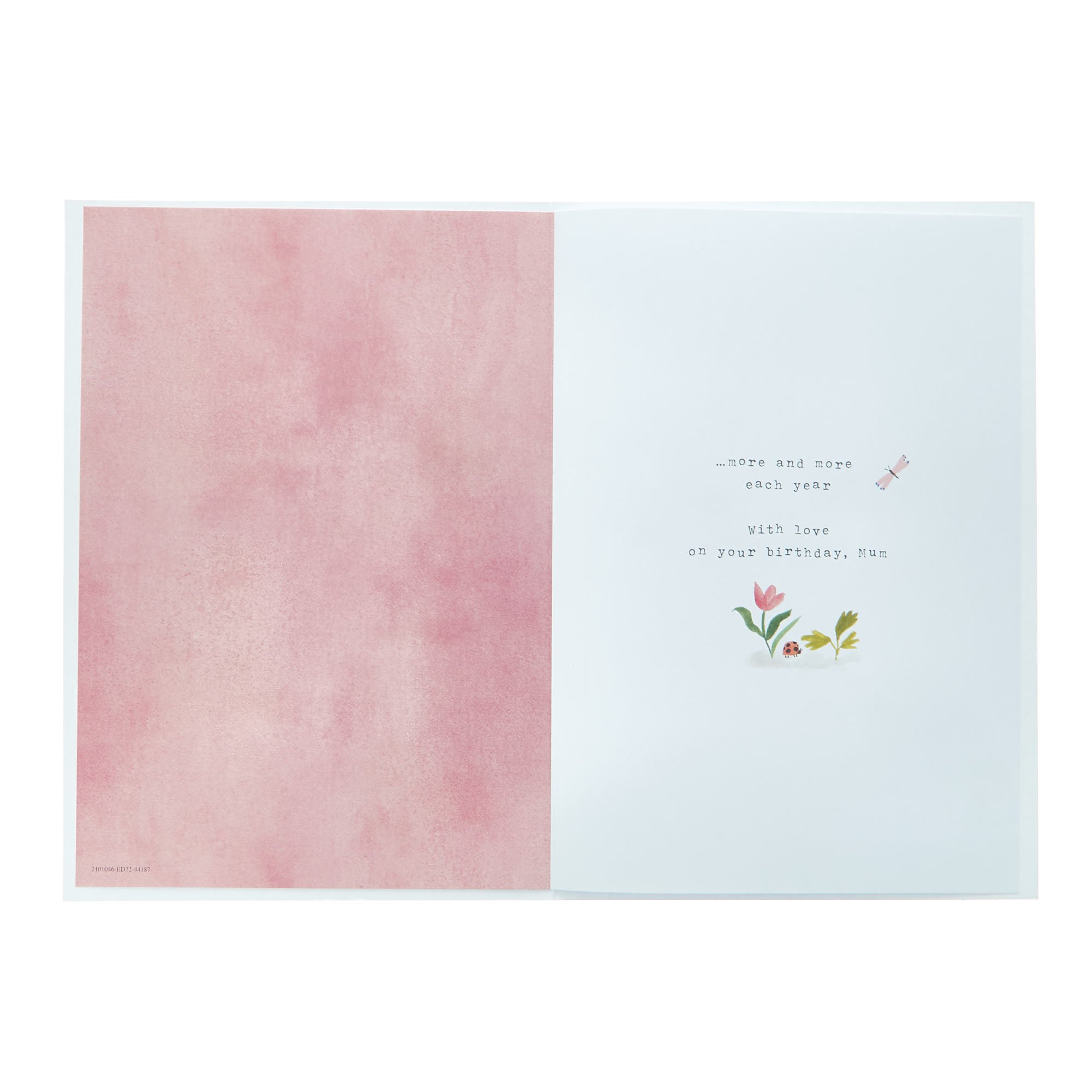 Birthday Card - Lovely Mum Gardening