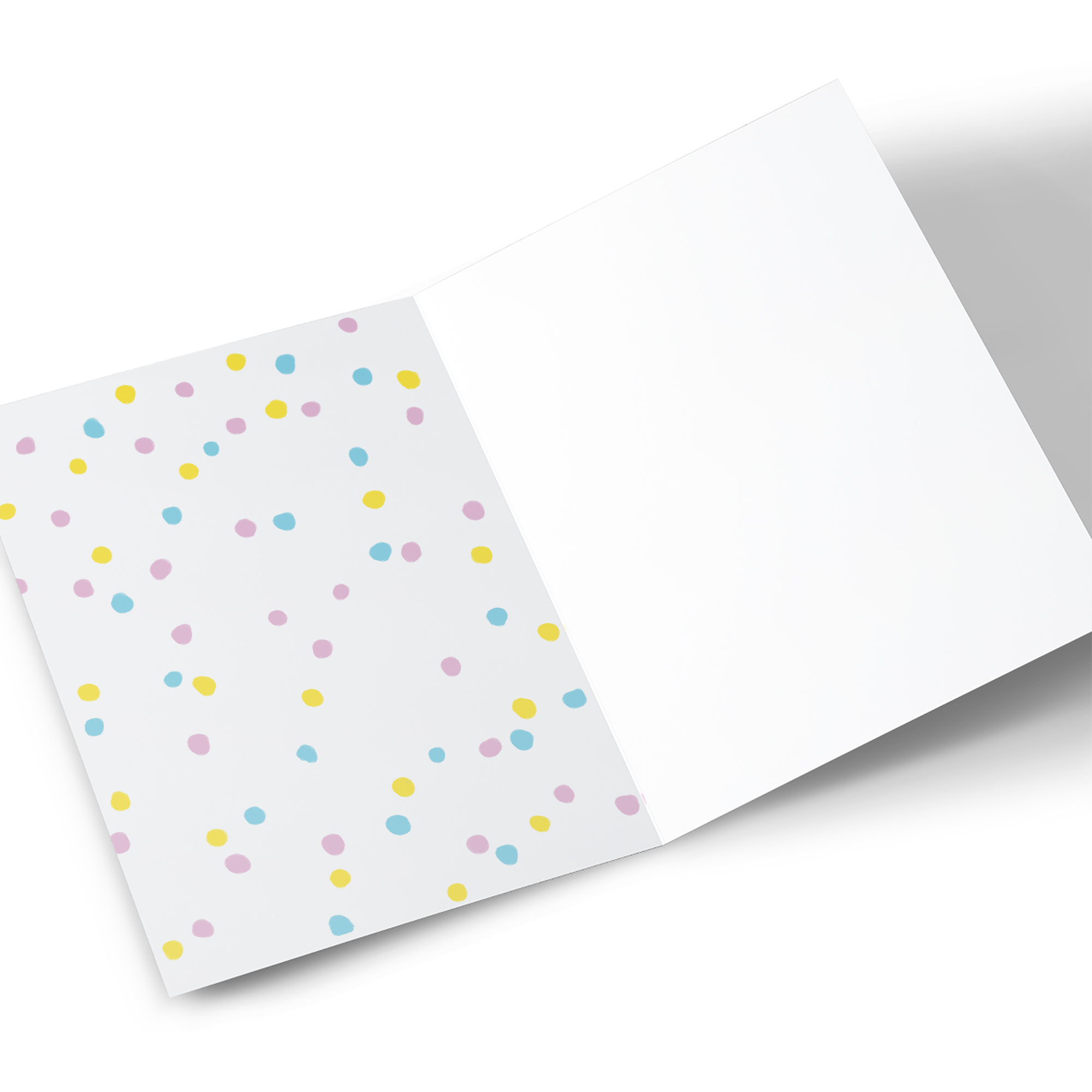 6th Birthday Card - Colourful Dots