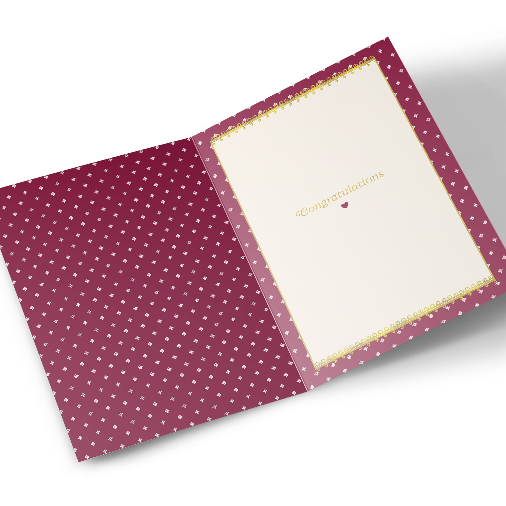 Personalised Wedding Card - Wedding Feet and Saree