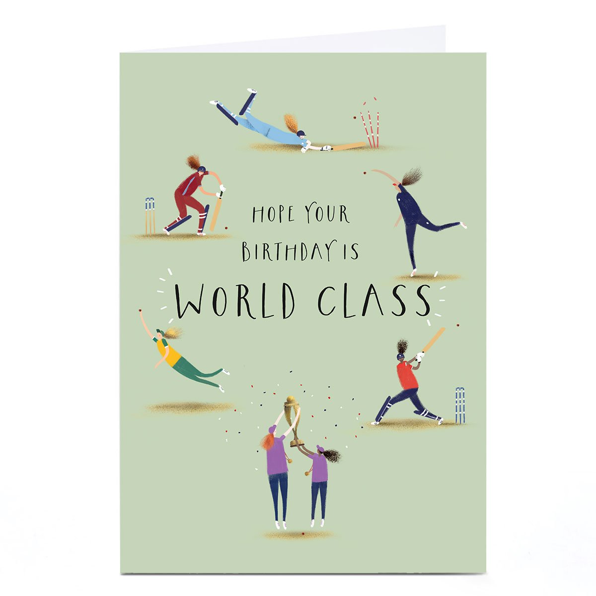 Personalised Birthday Card - Hope Your Birthday Is World Class