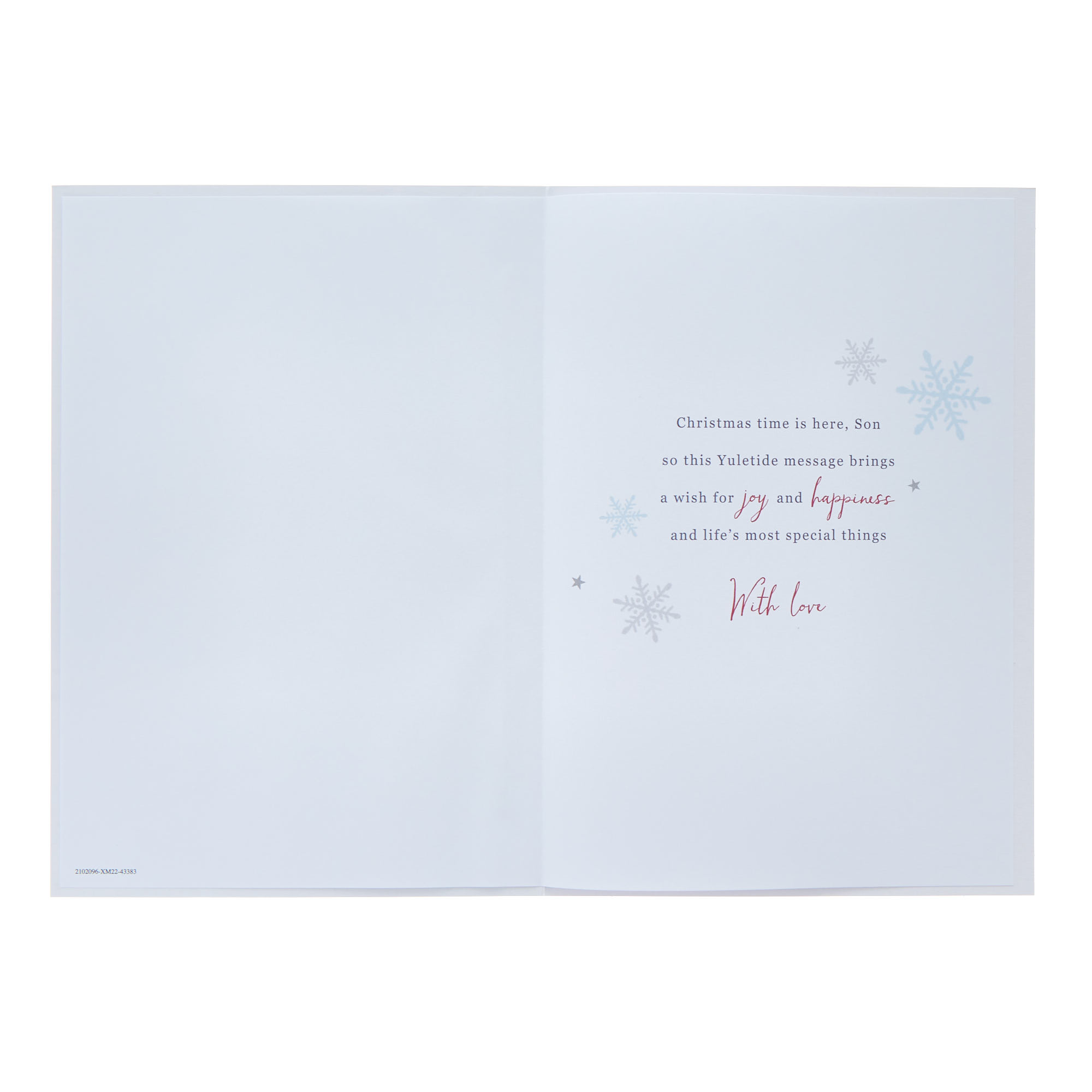 Son Enjoy the Magic Christmas Card