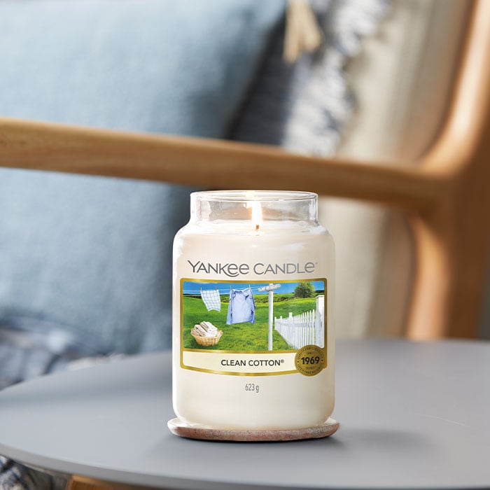 Yankee Candle Clean Cotton Large Jar Candle