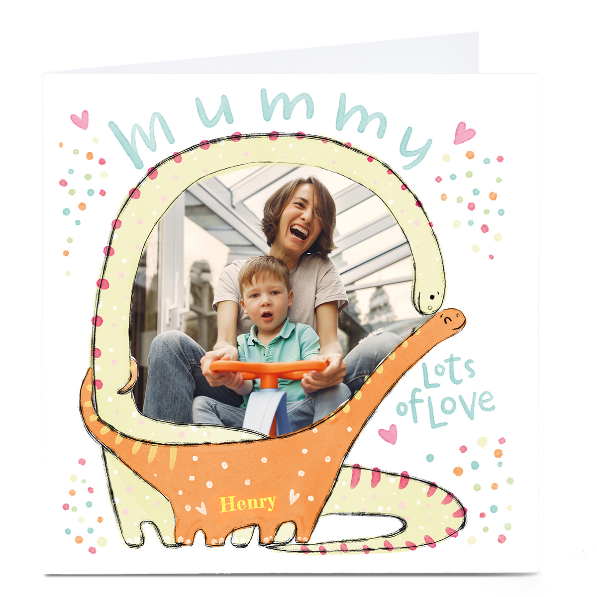 Photo Emma Valenghi Mother's Day Card - Dinosaurs